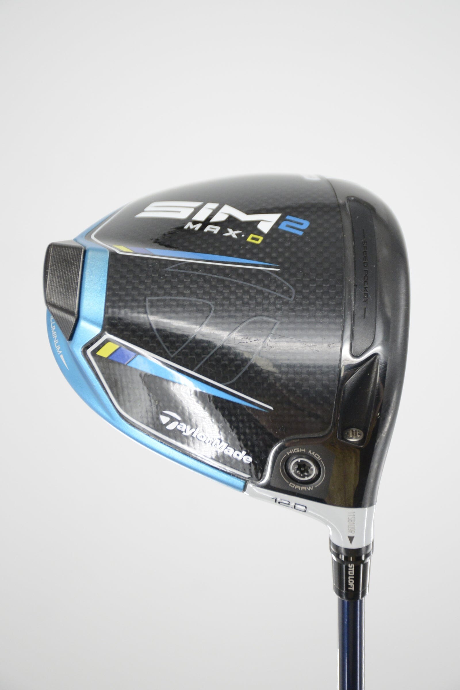 TaylorMade SIM2 Max D 12 Degree Driver SR Flex 45.5" Golf Clubs GolfRoots 