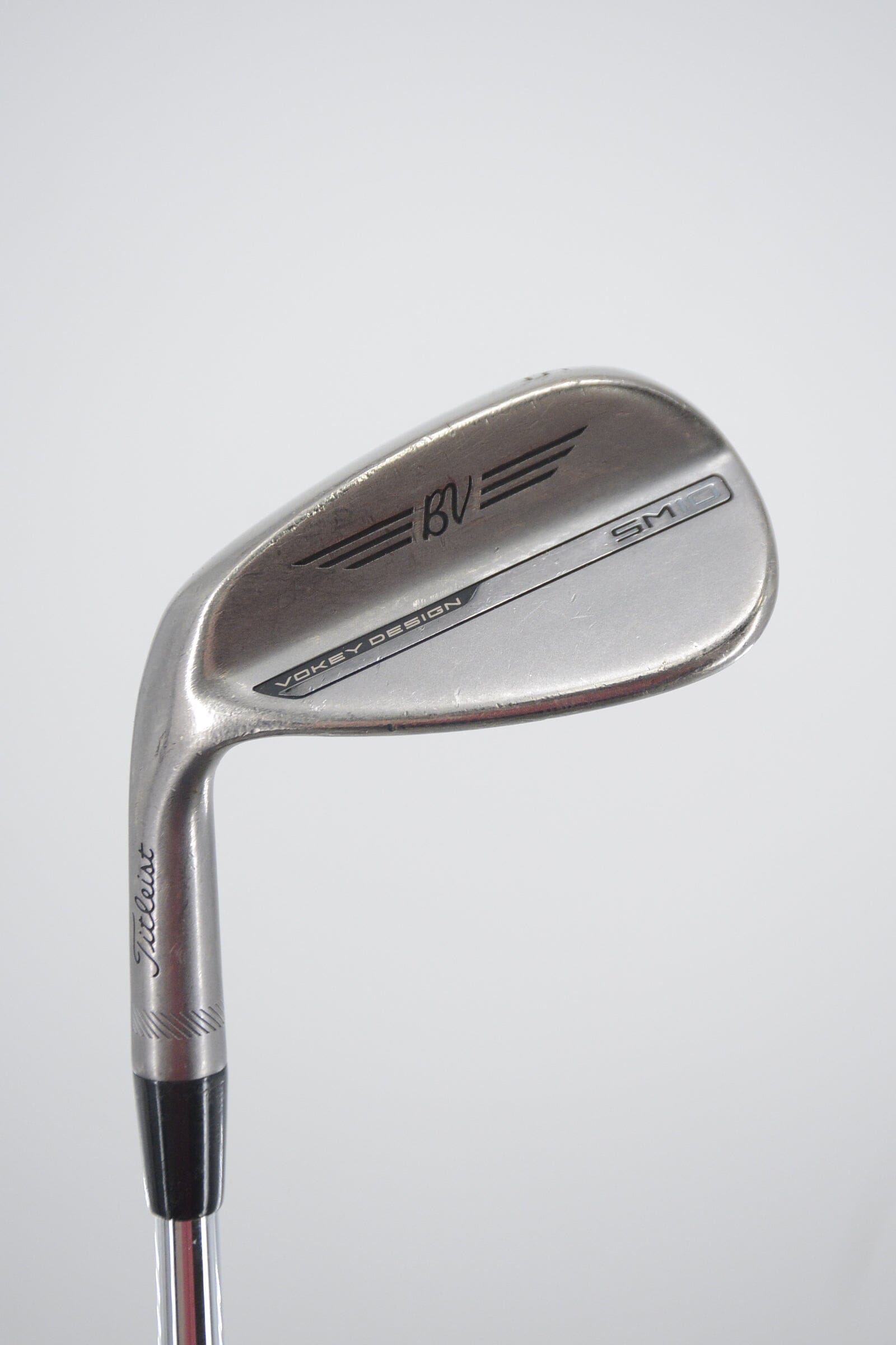 Lefty Titleist Vokey SM10 Nickel 52 Degree Wedge Wedge Flex 36.5