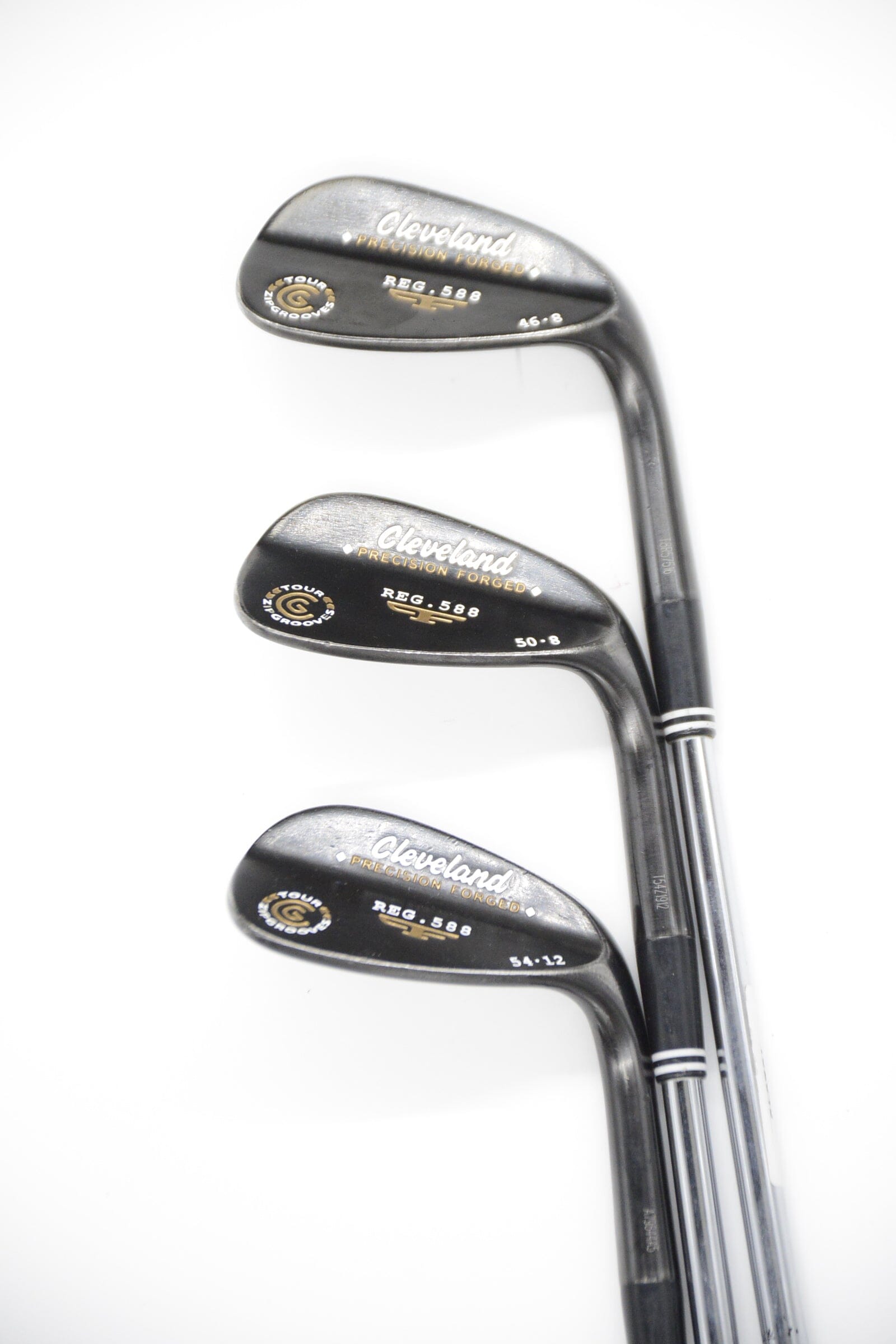 Cleveland 588 Tour ZipGrooves 46, 50, 54, 60 Degree Wedge Set S Flex