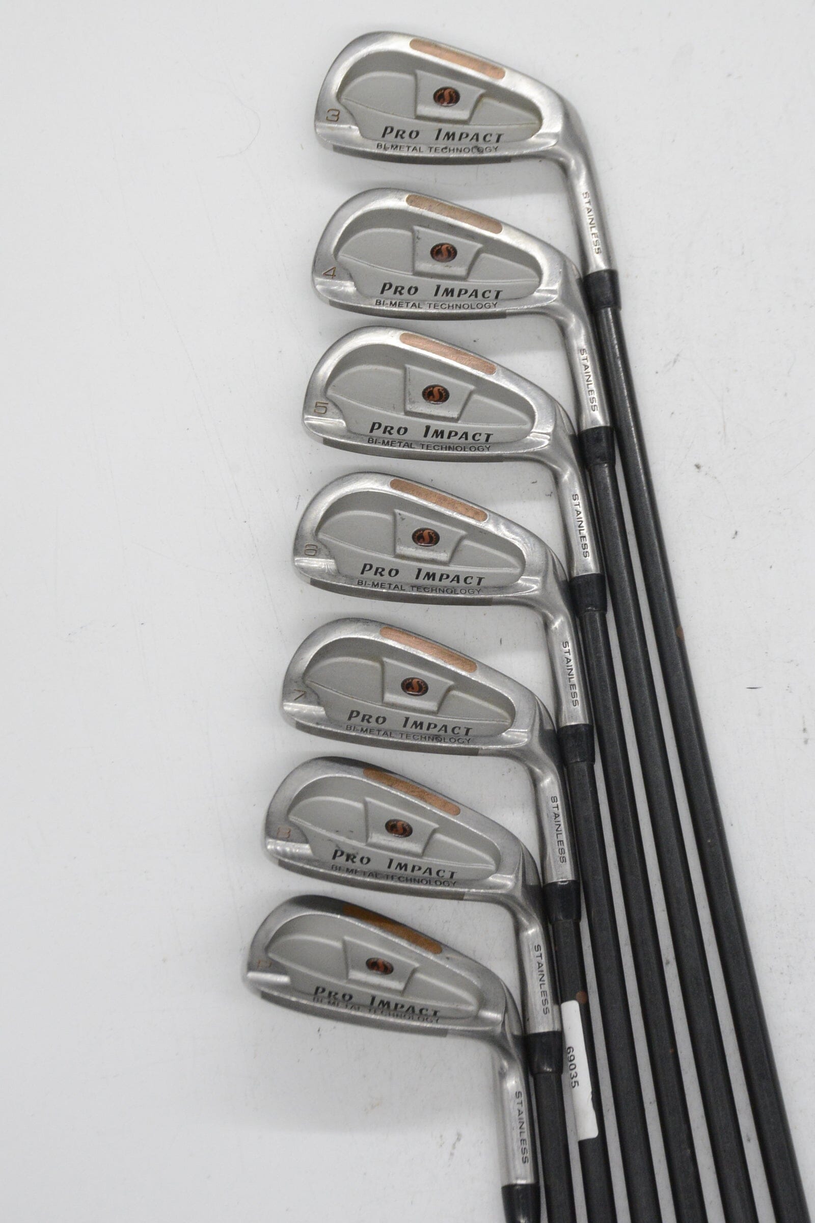 Spalding Pro Impact 3-8, PW Iron Set S Flex -0.25