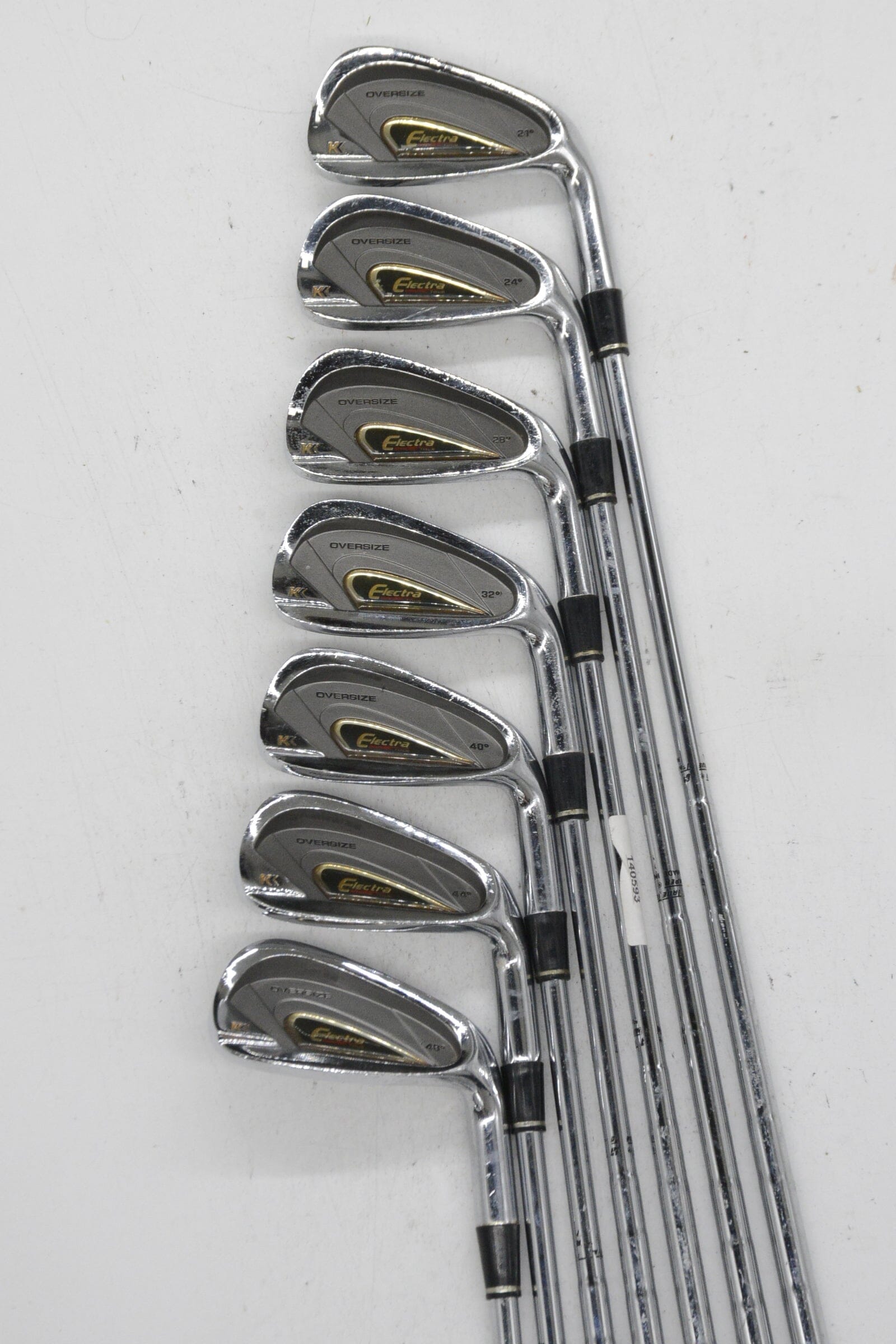 Knight Electra Tour 3-6, 8-PW Iron Set S Flex Std Length Golf Clubs GolfRoots 
