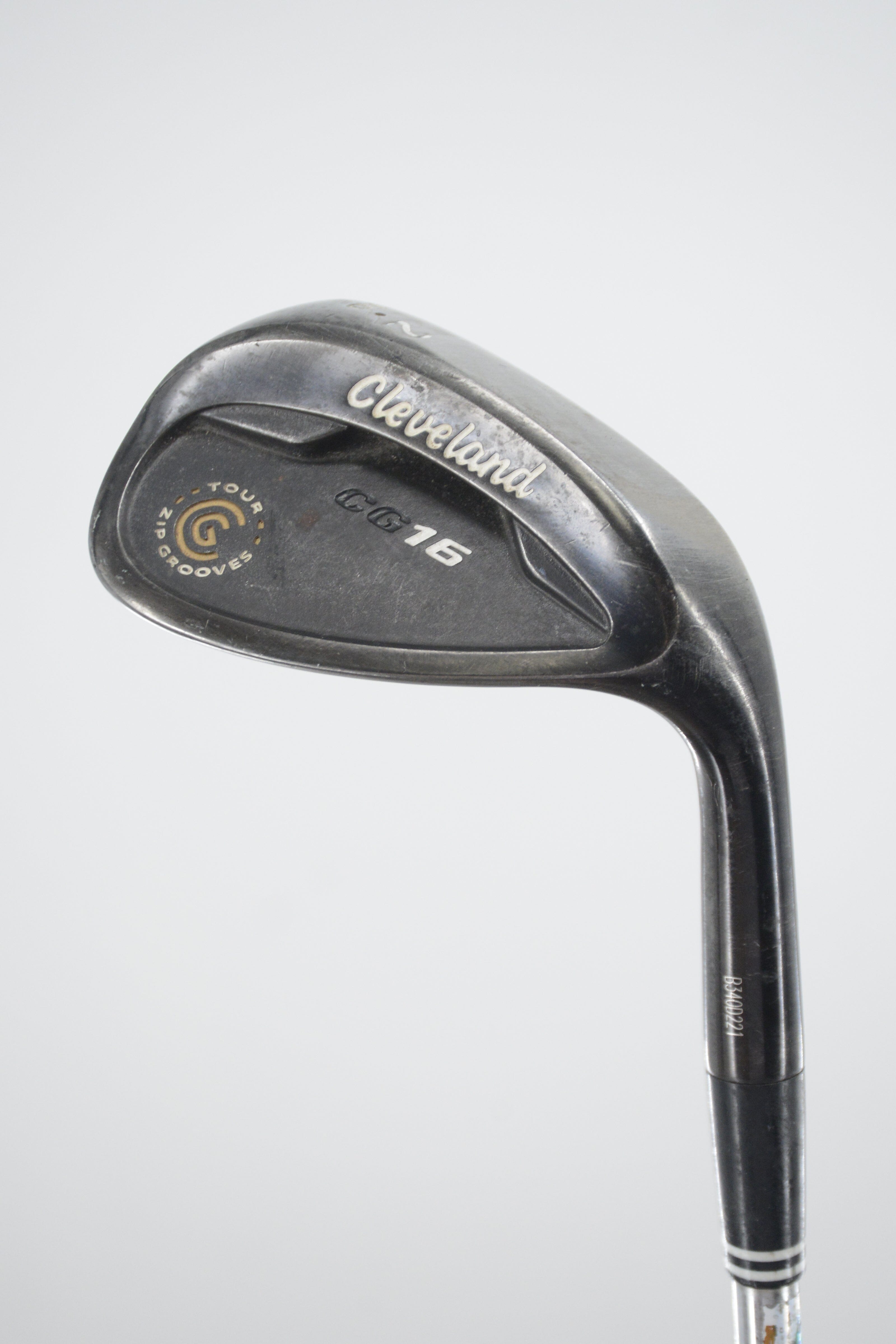 Cleveland CG16 Black Pearl 52 Degree Wedge Wedge Flex 35.25" Golf Clubs GolfRoots 