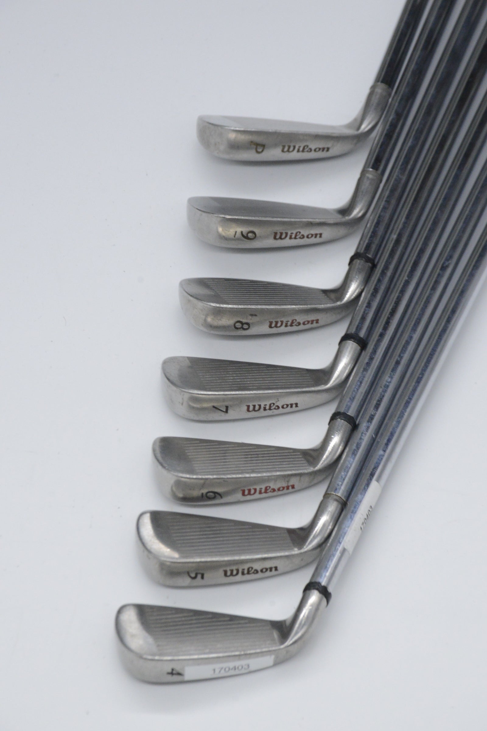 Wilson Fat Shaft 4-PW Iron Set R Flex -2"