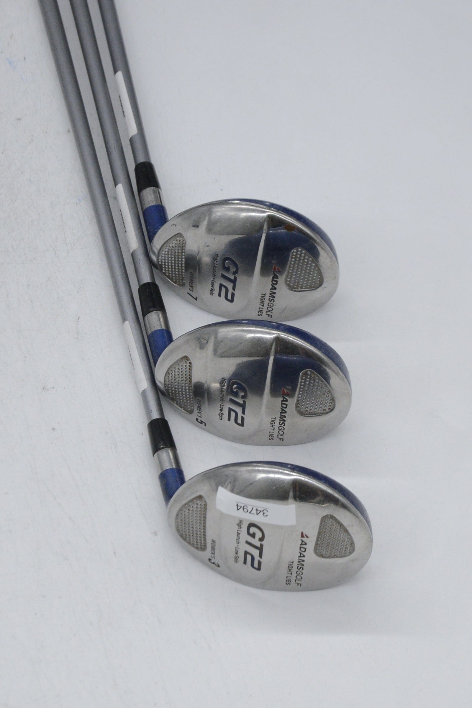 Women's Adams Tight Lies GT2 3W, 5W, 7W Wood Set W Flex Golf Clubs GolfRoots 