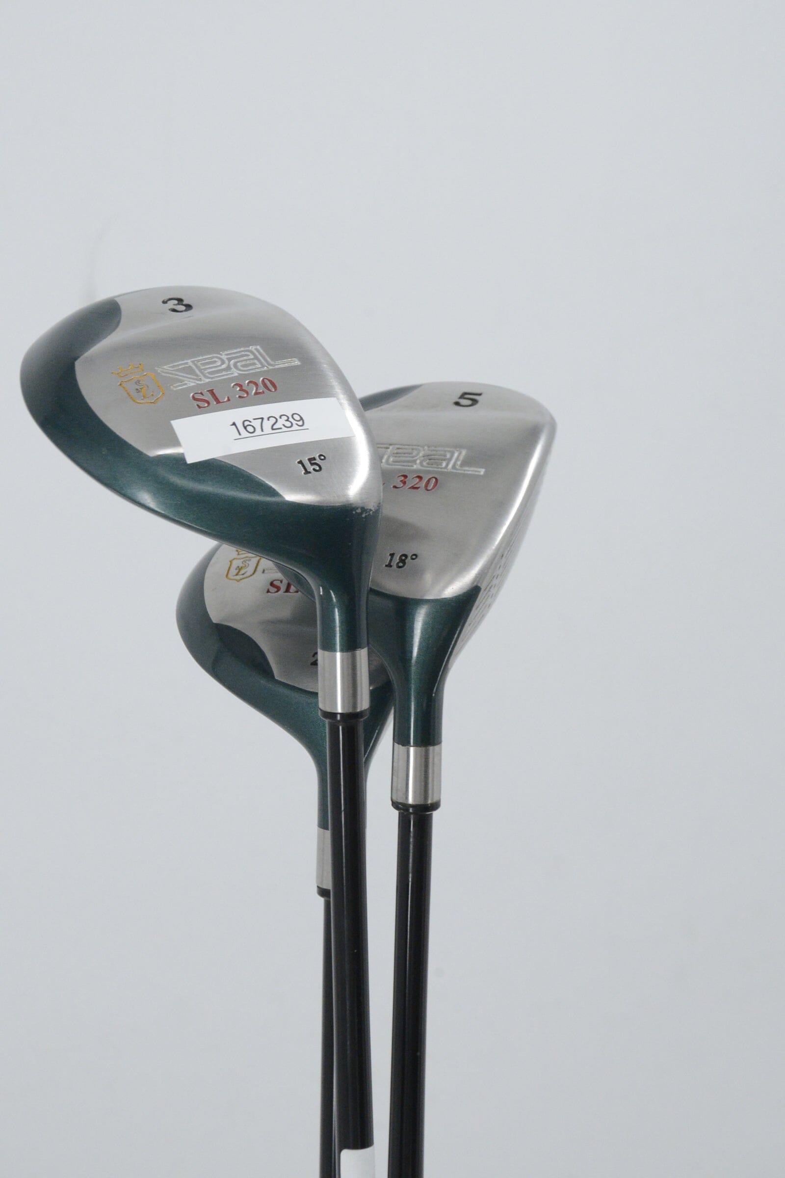 Seal SL320 3W, 5W, 7W Wood Set R Flex Golf Clubs GolfRoots 