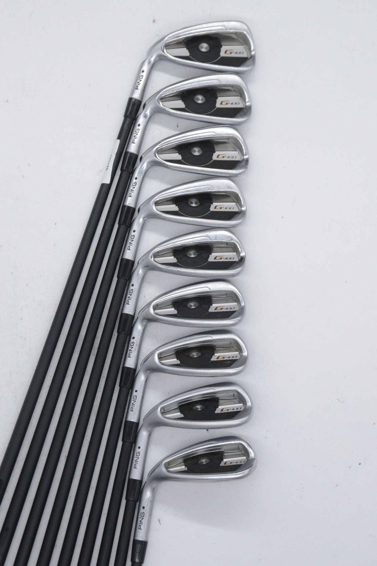 Lefty Ping G400 4-SW Iron Set R Flex -0.25" Golf Clubs GolfRoots 