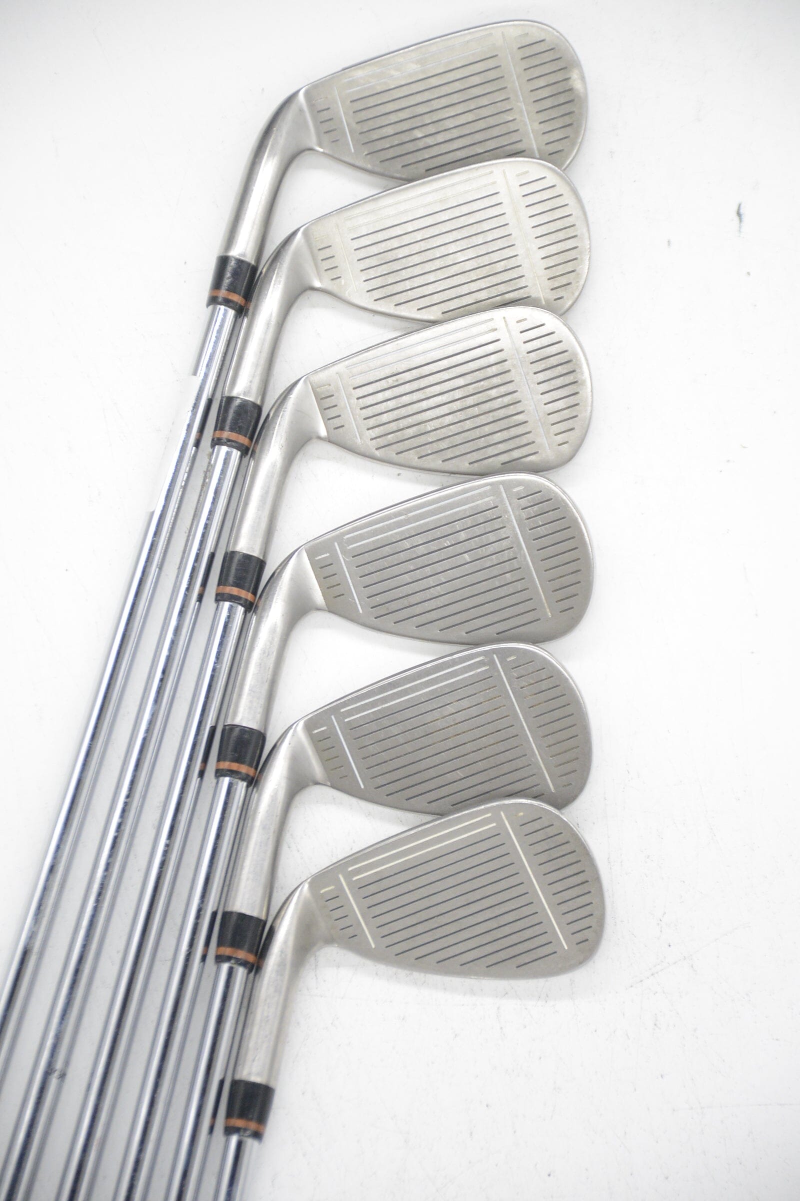 TaylorMade Burner Supersteel 4-9 Iron Set R Flex Std Length Golf Clubs GolfRoots 