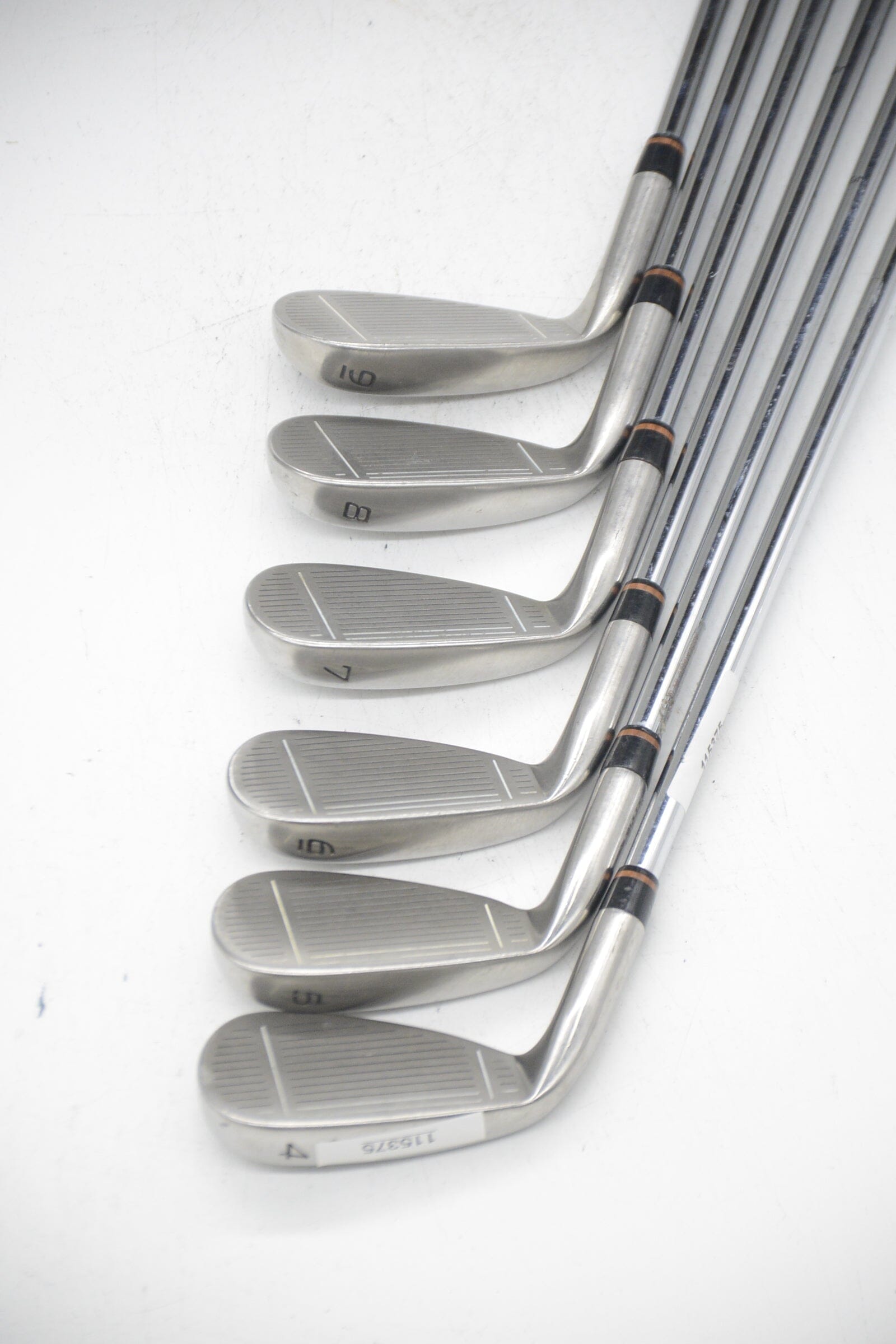 TaylorMade Burner Supersteel 4-9 Iron Set R Flex Std Length Golf Clubs GolfRoots 