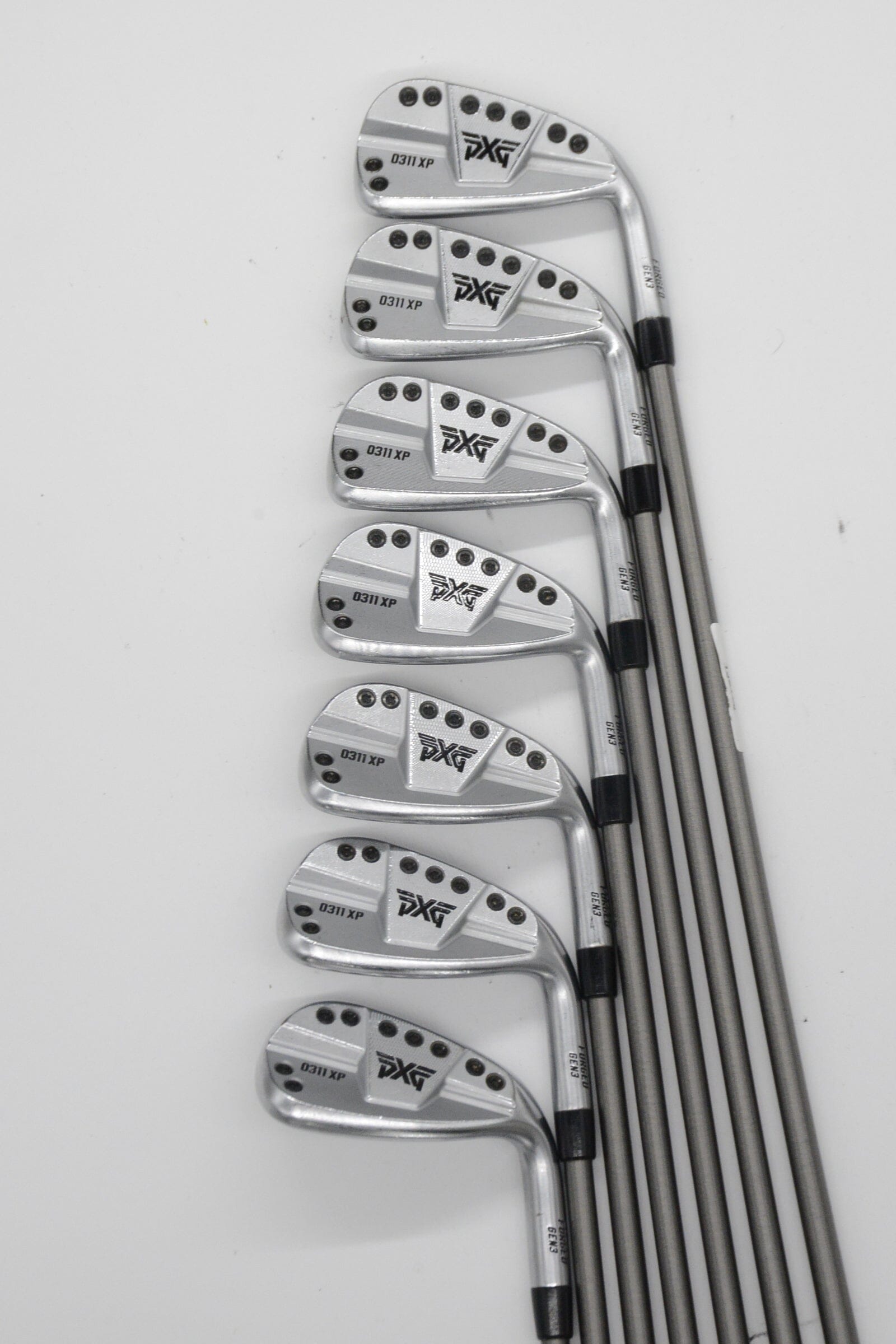 PXG 0311XP Gen 3 5-GW Iron Set R Flex -0.5" Golf Clubs GolfRoots 