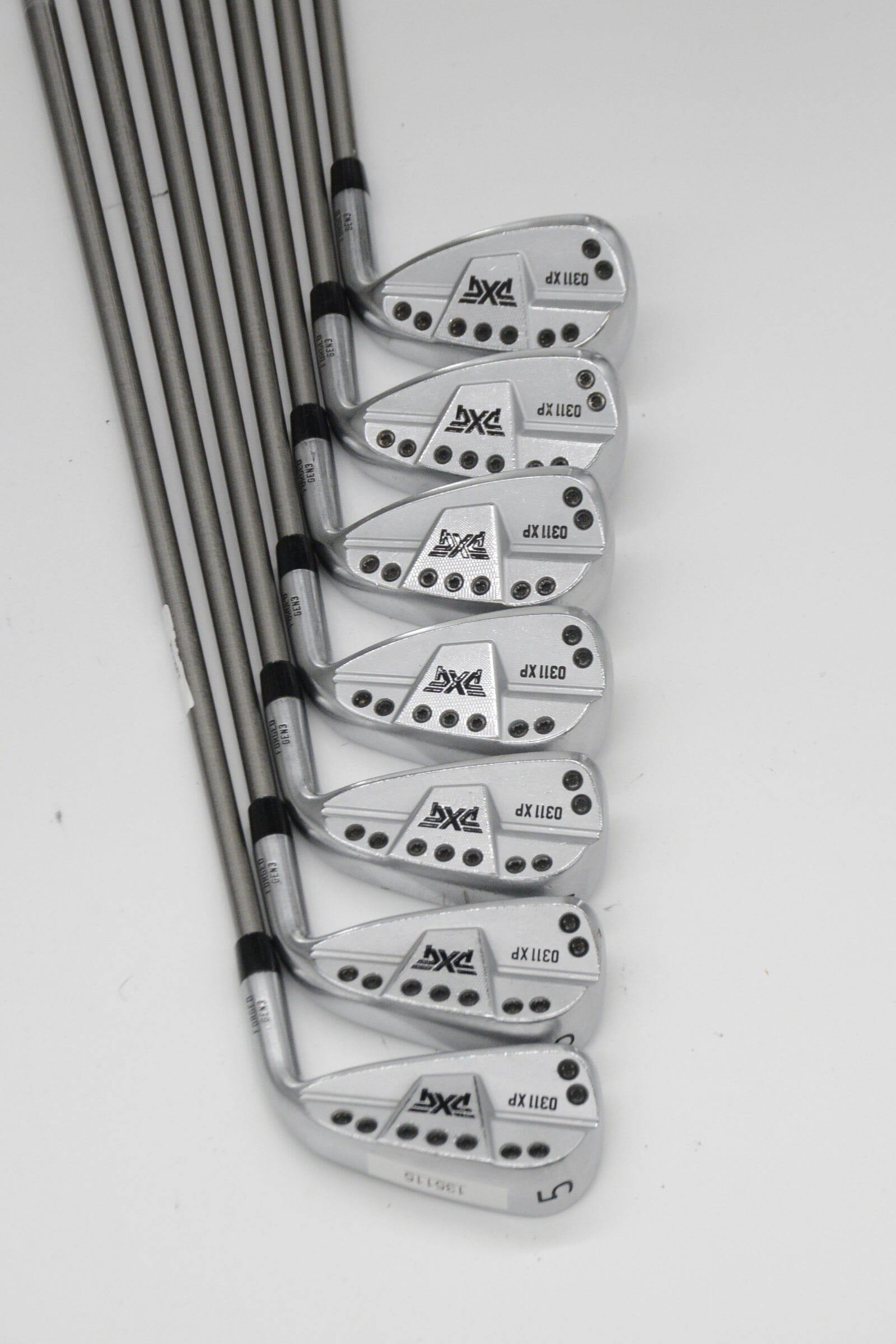PXG 0311XP Gen 3 5-GW Iron Set R Flex -0.5" Golf Clubs GolfRoots 