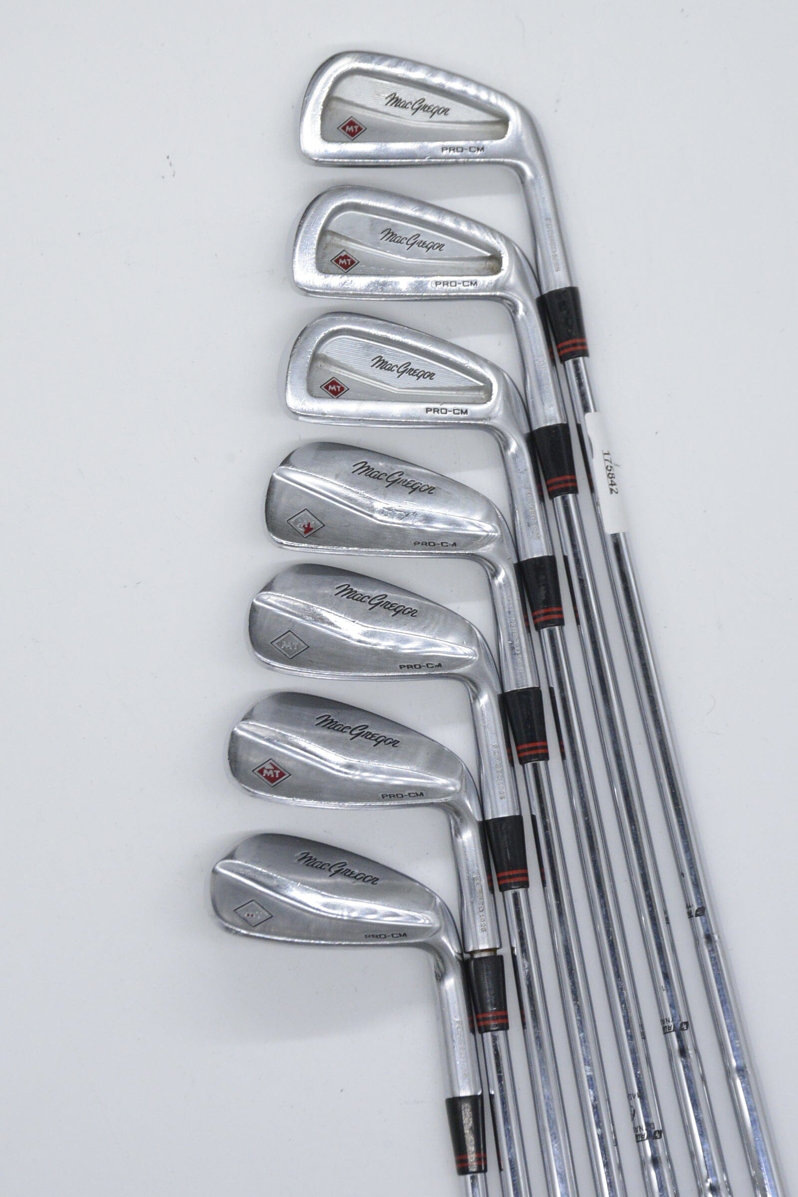 MacGregor Pro CM 4-PW Iron Set S Flex +0.25" Golf Clubs GolfRoots 
