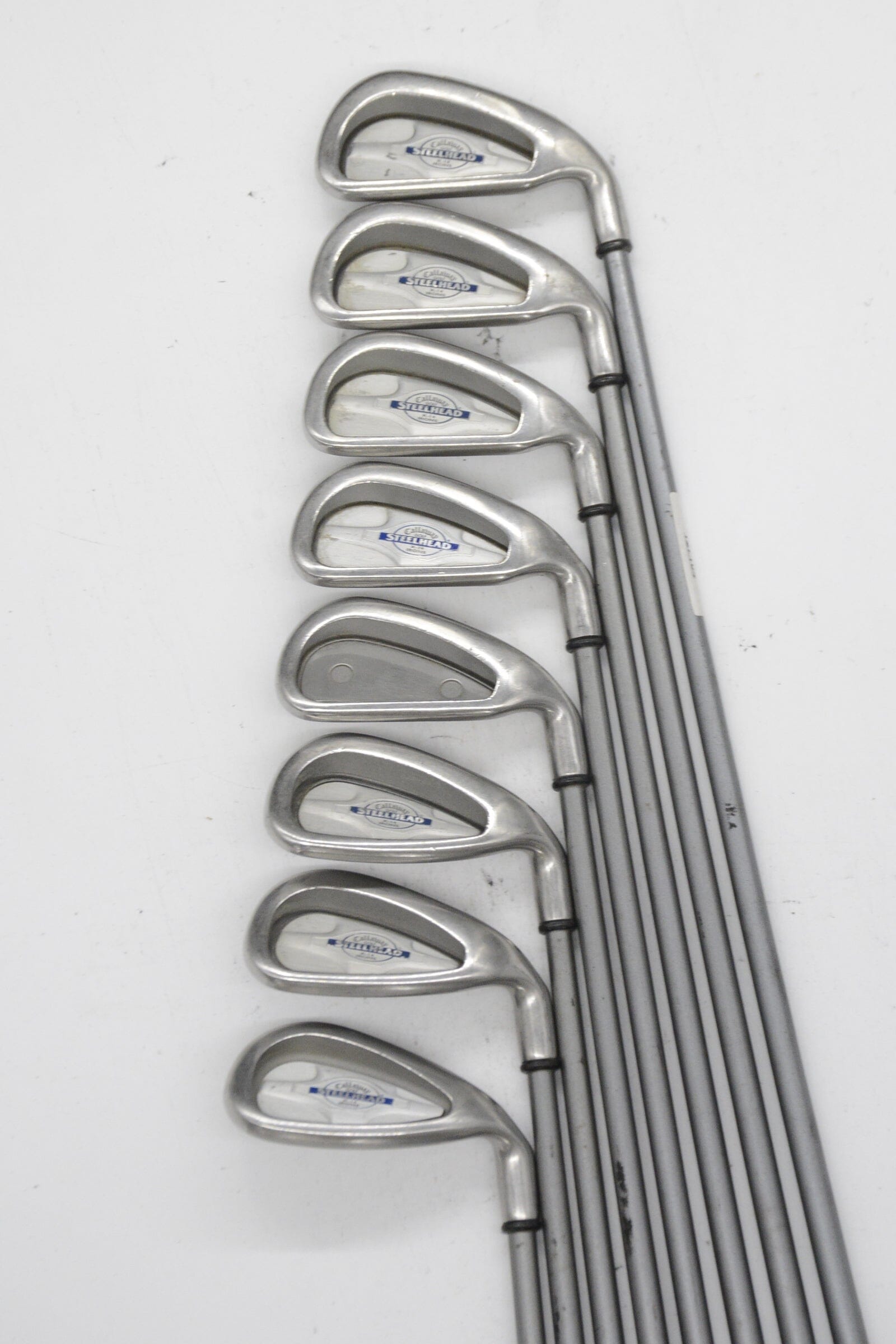Callaway Steelhead X-14 3-PW Iron Set S Flex -0.5" Golf Clubs GolfRoots 
