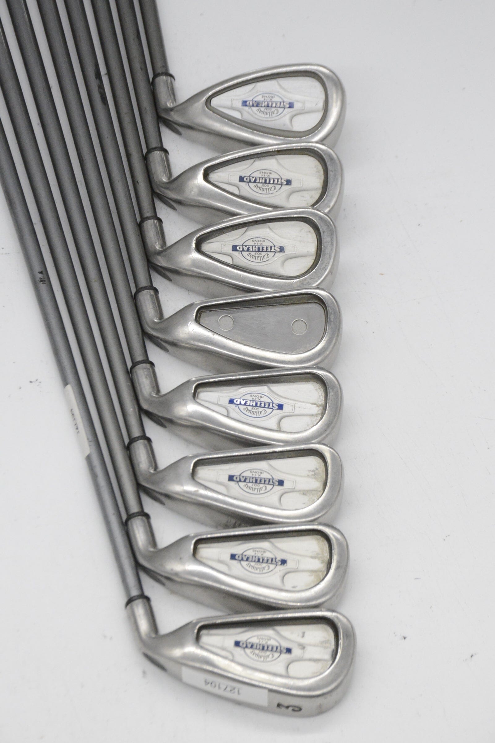 Callaway Steelhead X-14 3-PW Iron Set S Flex -0.5" Golf Clubs GolfRoots 