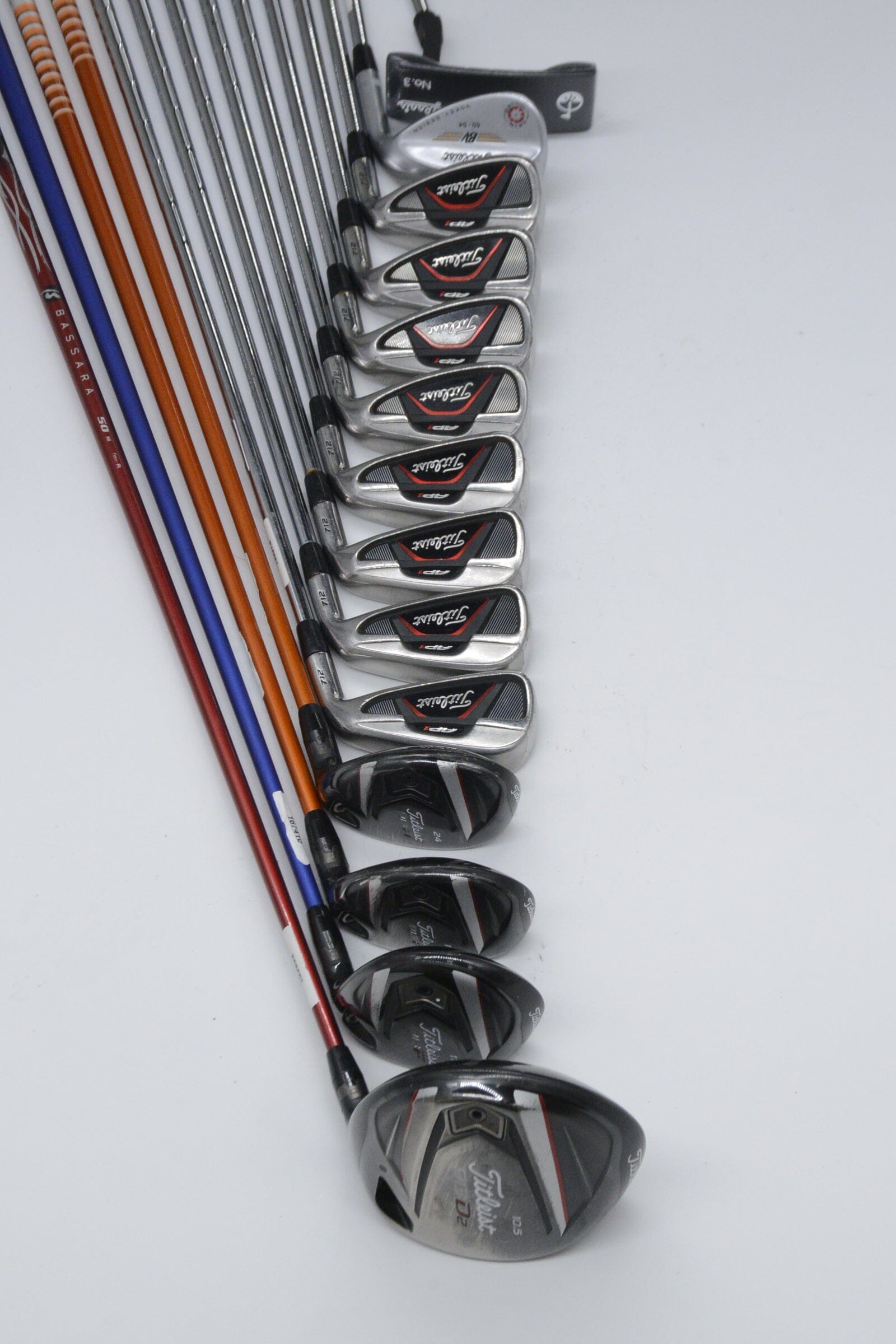 Titleist 712 AP1 Mixed Full Set R Flex Std Length