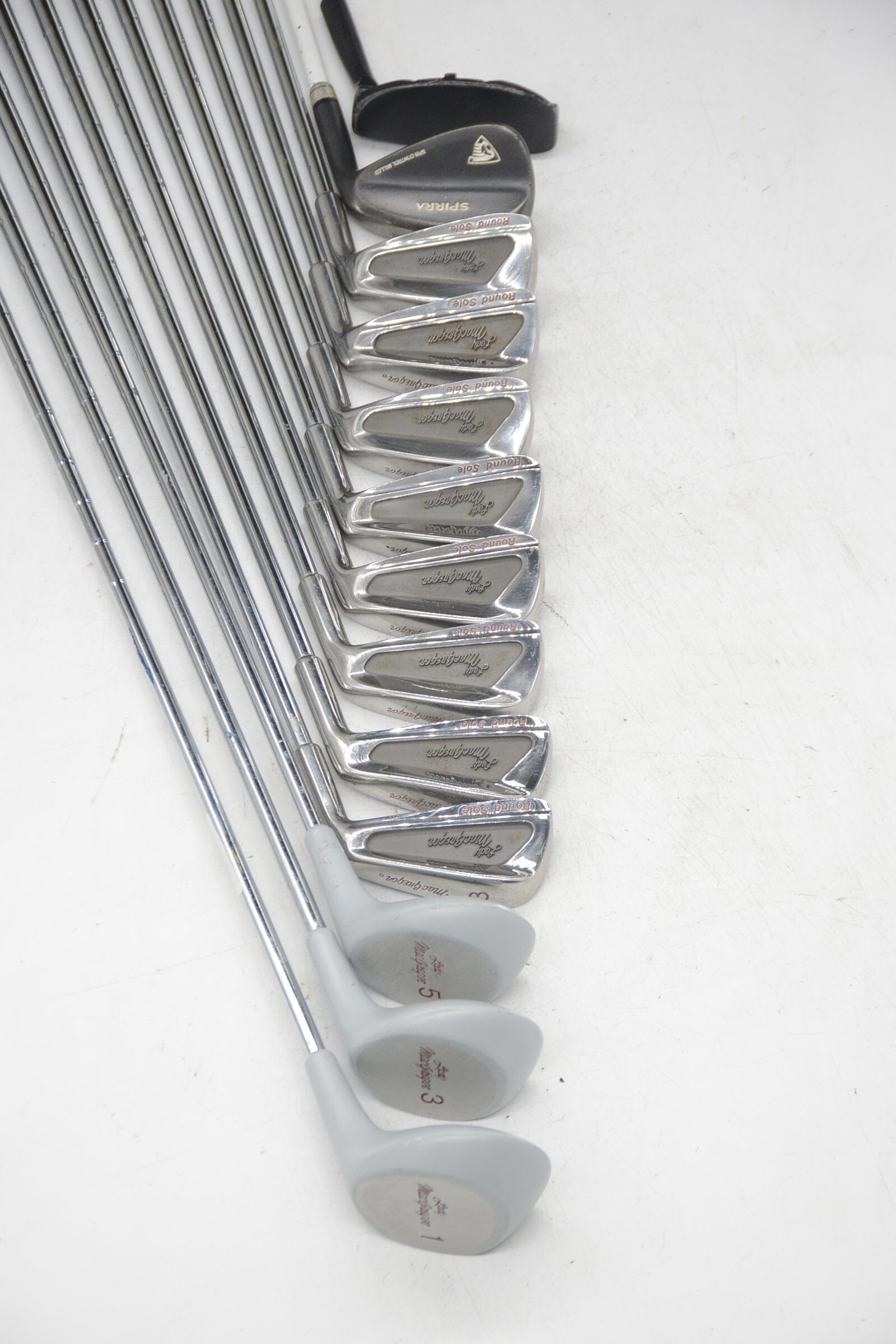 Women's Lady MacGregor Round Sole Mixed Full Set W Flex -0.5" Golf Clubs GolfRoots 