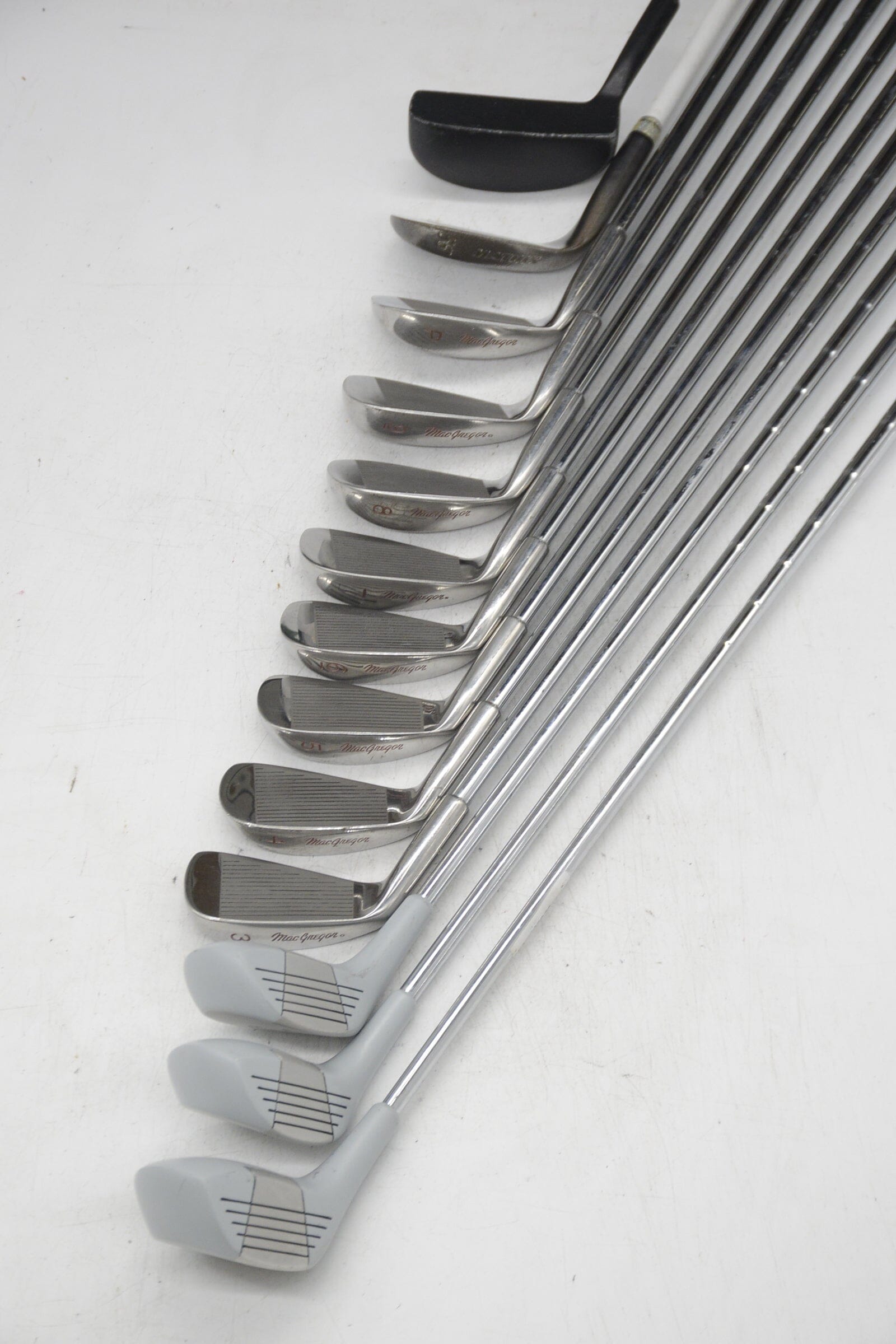 Women's Lady MacGregor Round Sole Mixed Full Set W Flex -0.5" Golf Clubs GolfRoots 