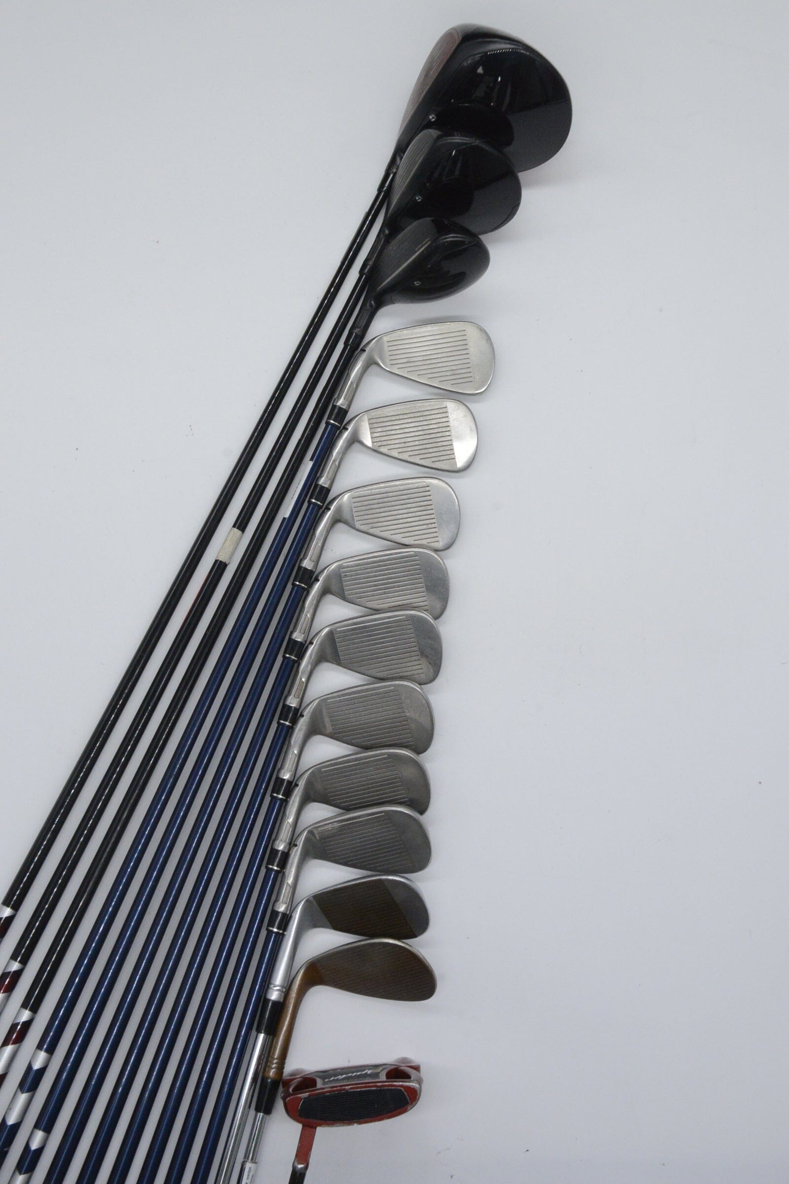 TaylorMade Stealth Mixed Full Set R Flex -0.5" Golf Clubs GolfRoots 