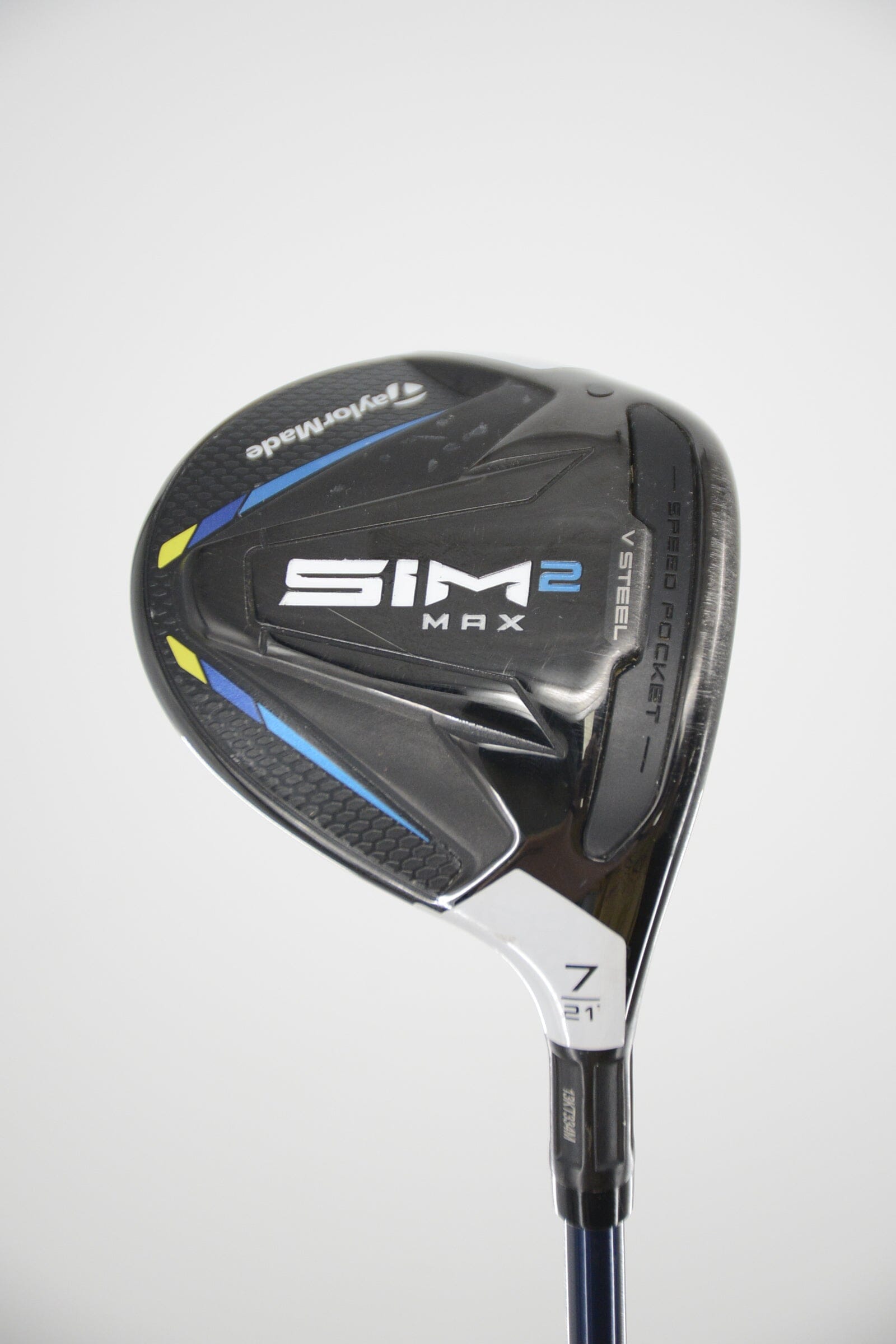 TaylorMade SIM2 Max Steel 7 Wood SR Flex 41.5" Golf Clubs GolfRoots 