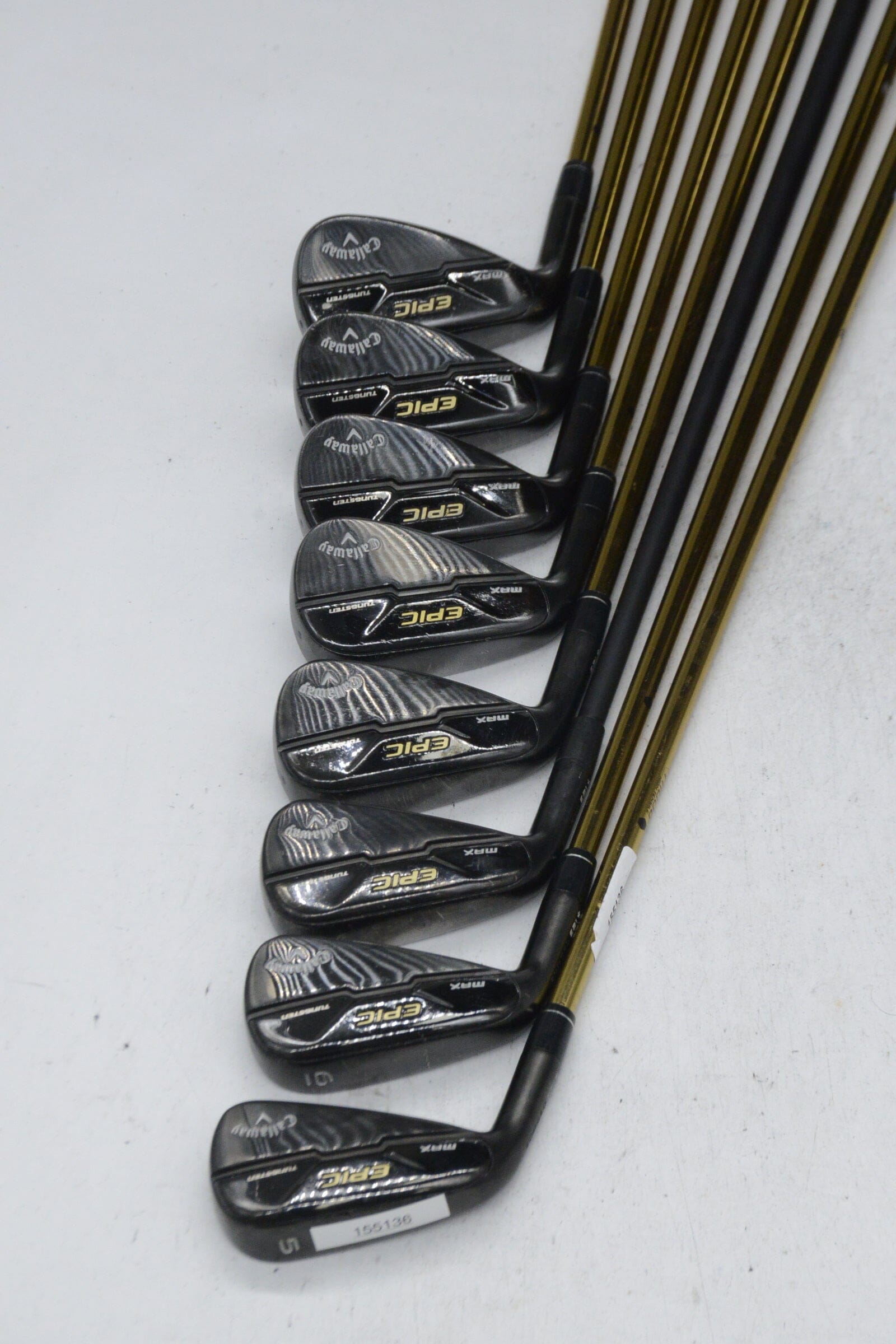 Lefty Callaway Epic Max Star 5-GW Iron Set R Flex -1.5" Golf Clubs GolfRoots 