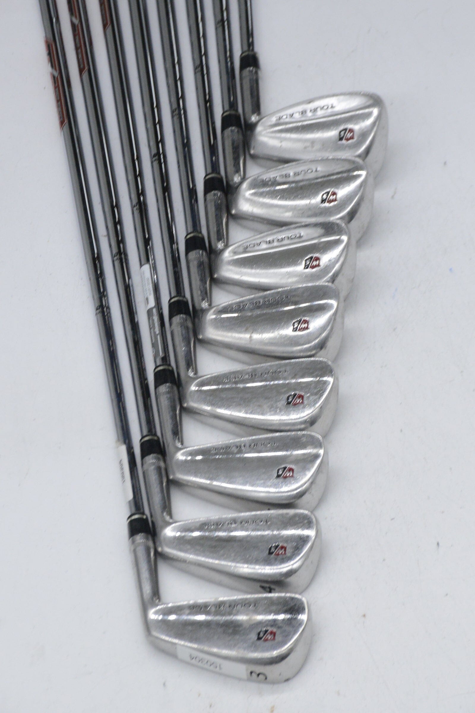 Wilson Staff Tour Blade 3-PW Iron Set S Flex +0.25" Golf Clubs GolfRoots 