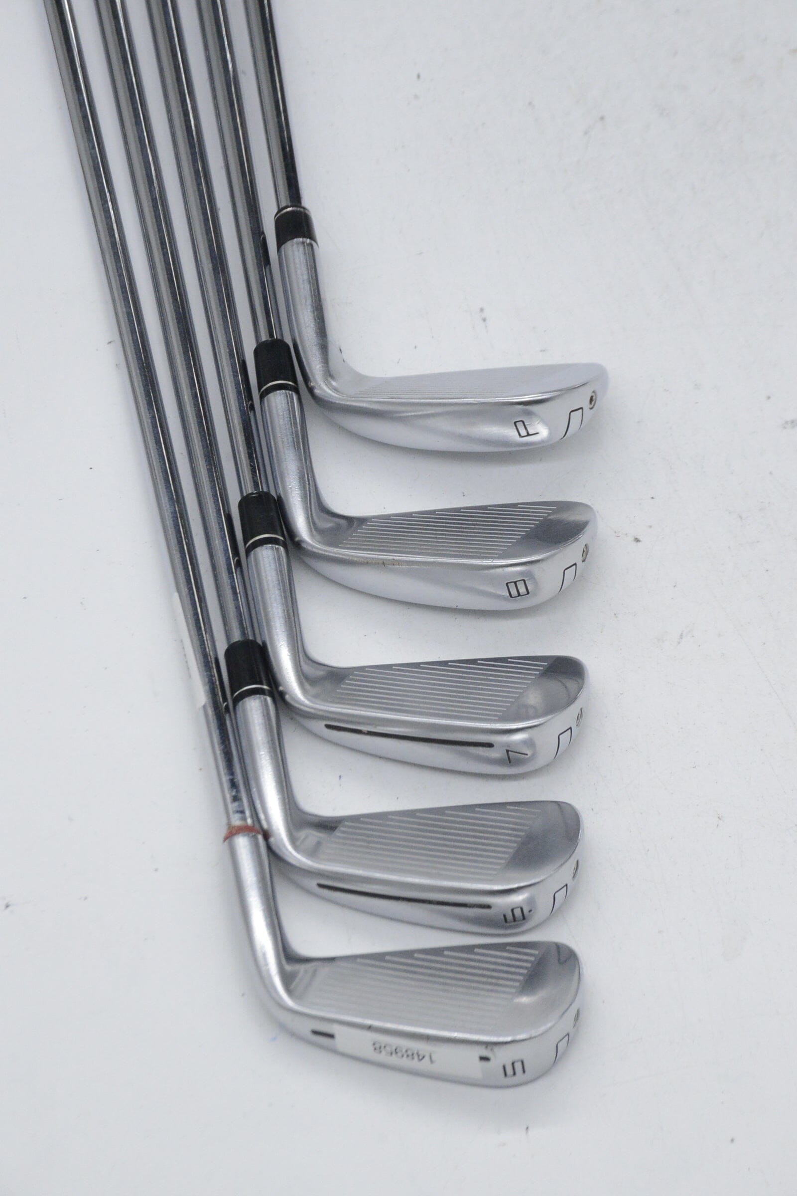 Lefty TaylorMade P790 5-8, PW Iron Set X Flex -0.25" Golf Clubs GolfRoots 