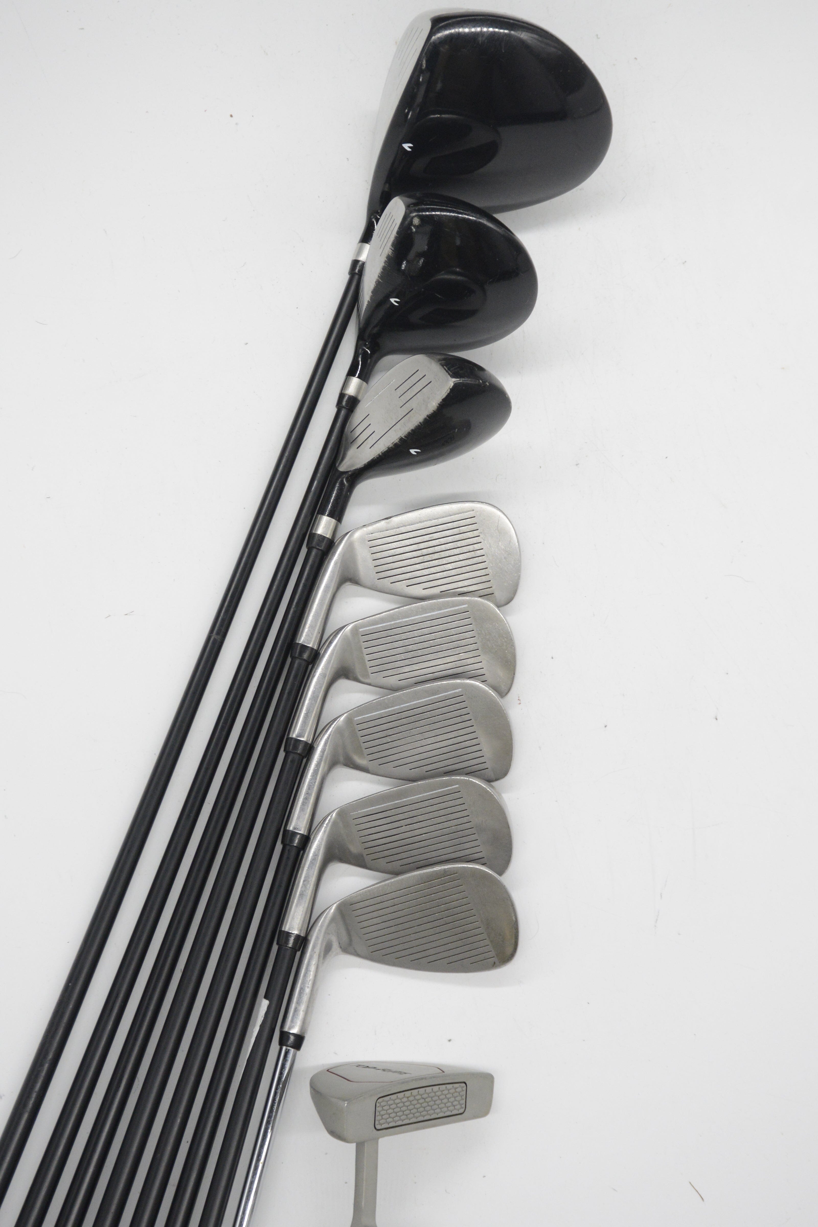 Top Flite Stainless Mixed Full Set SR Flex -0.5" Golf Clubs GolfRoots 