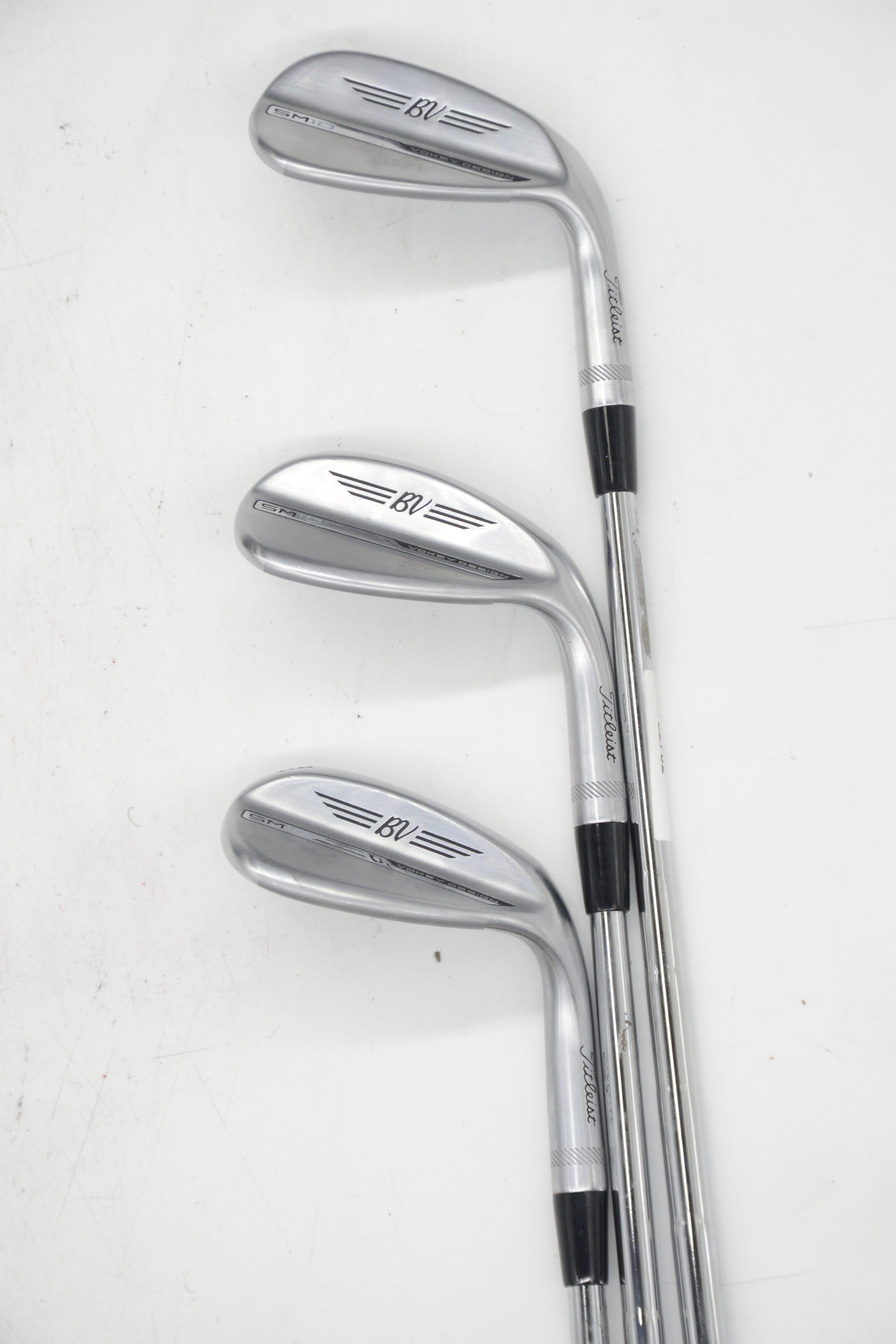 Titleist Vokey SM10 Nickel 50, 54, 58 Degree Wedge Set S Flex Golf Clubs GolfRoots 