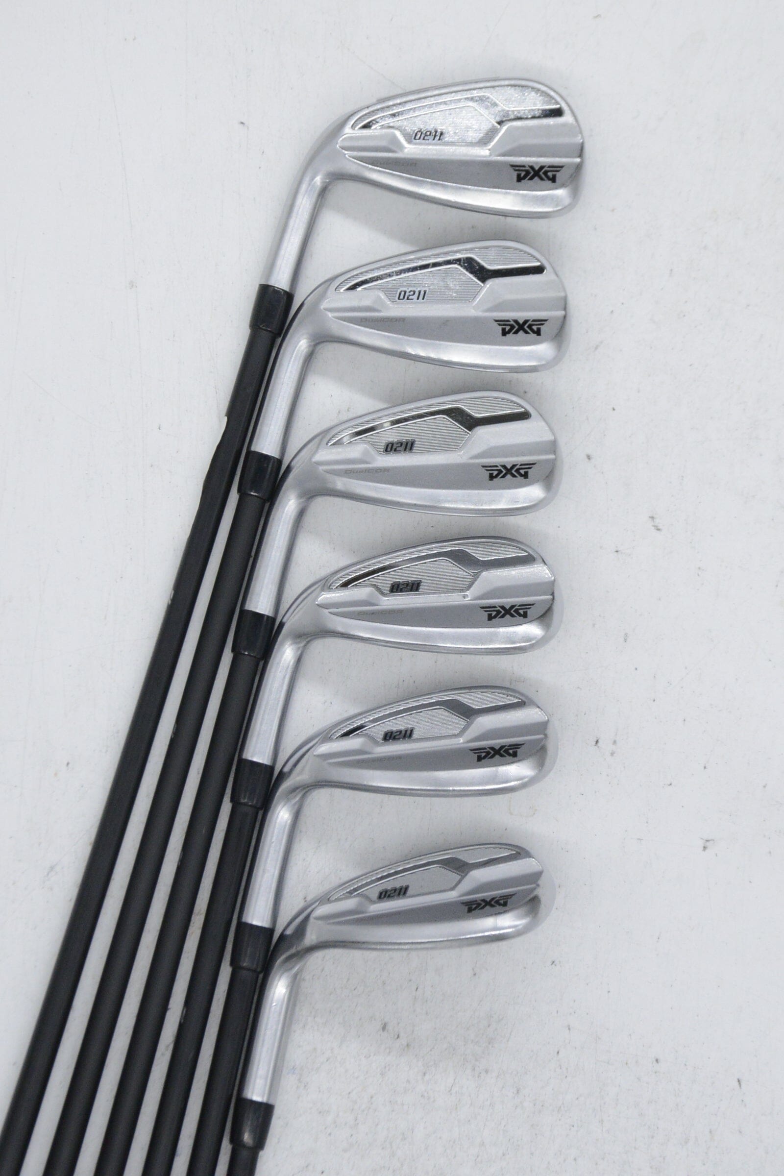 Lefty PXG 0211 DC 6, 8-LW Iron Set R Flex -0.5" Golf Clubs GolfRoots 
