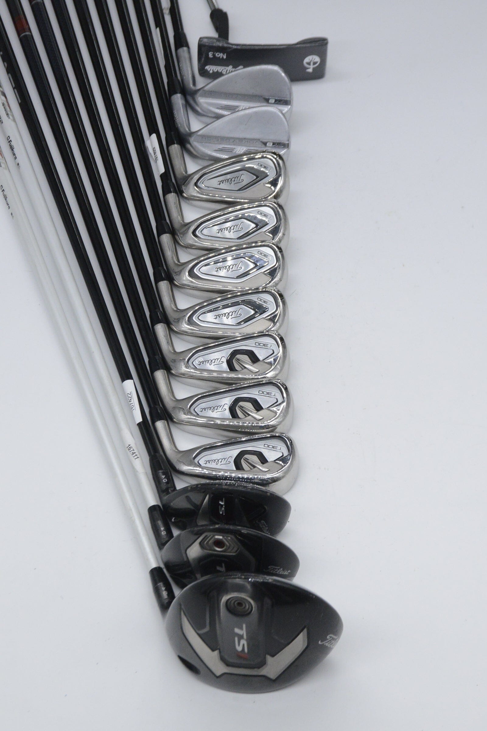 Titleist T300 Mixed Full Set SR Flex -0.5" Golf Clubs GolfRoots 