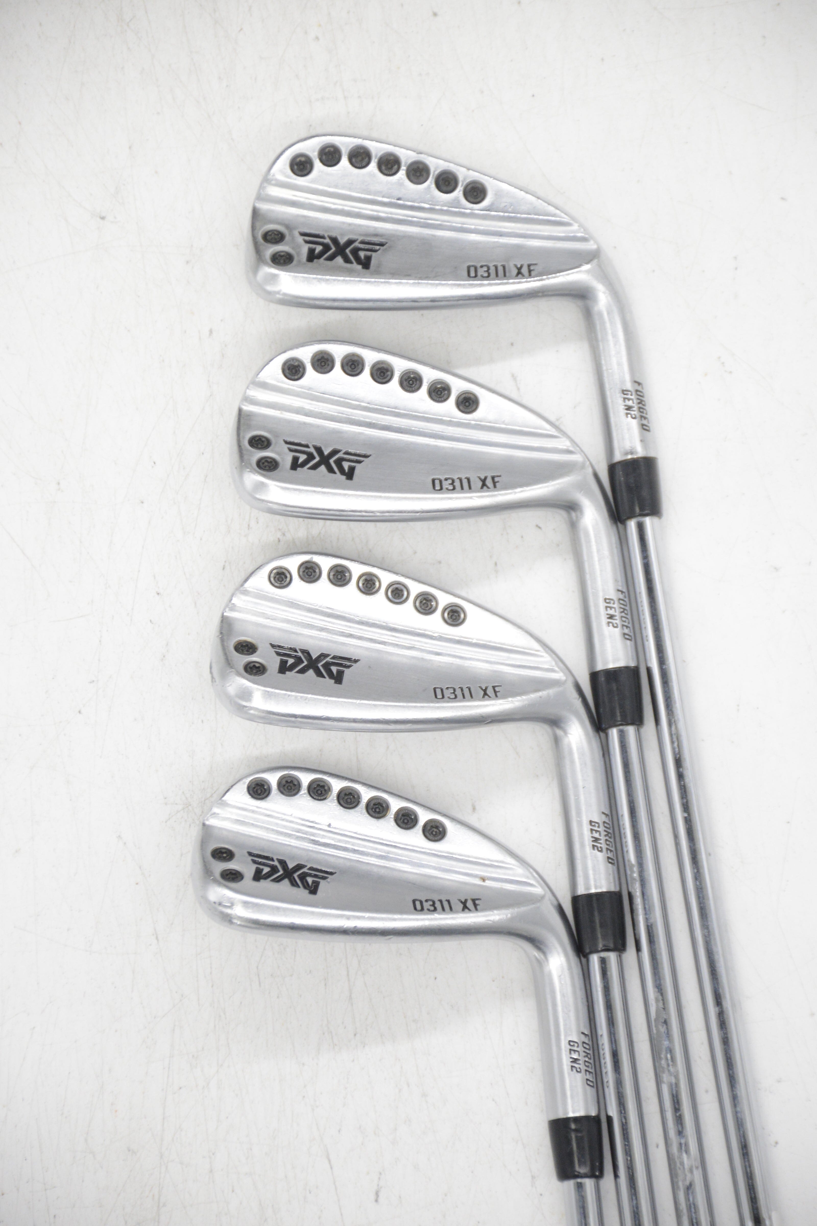 PXG 0311XF Gen 2 7-PW Iron Set S Flex -0.25" Golf Clubs GolfRoots 