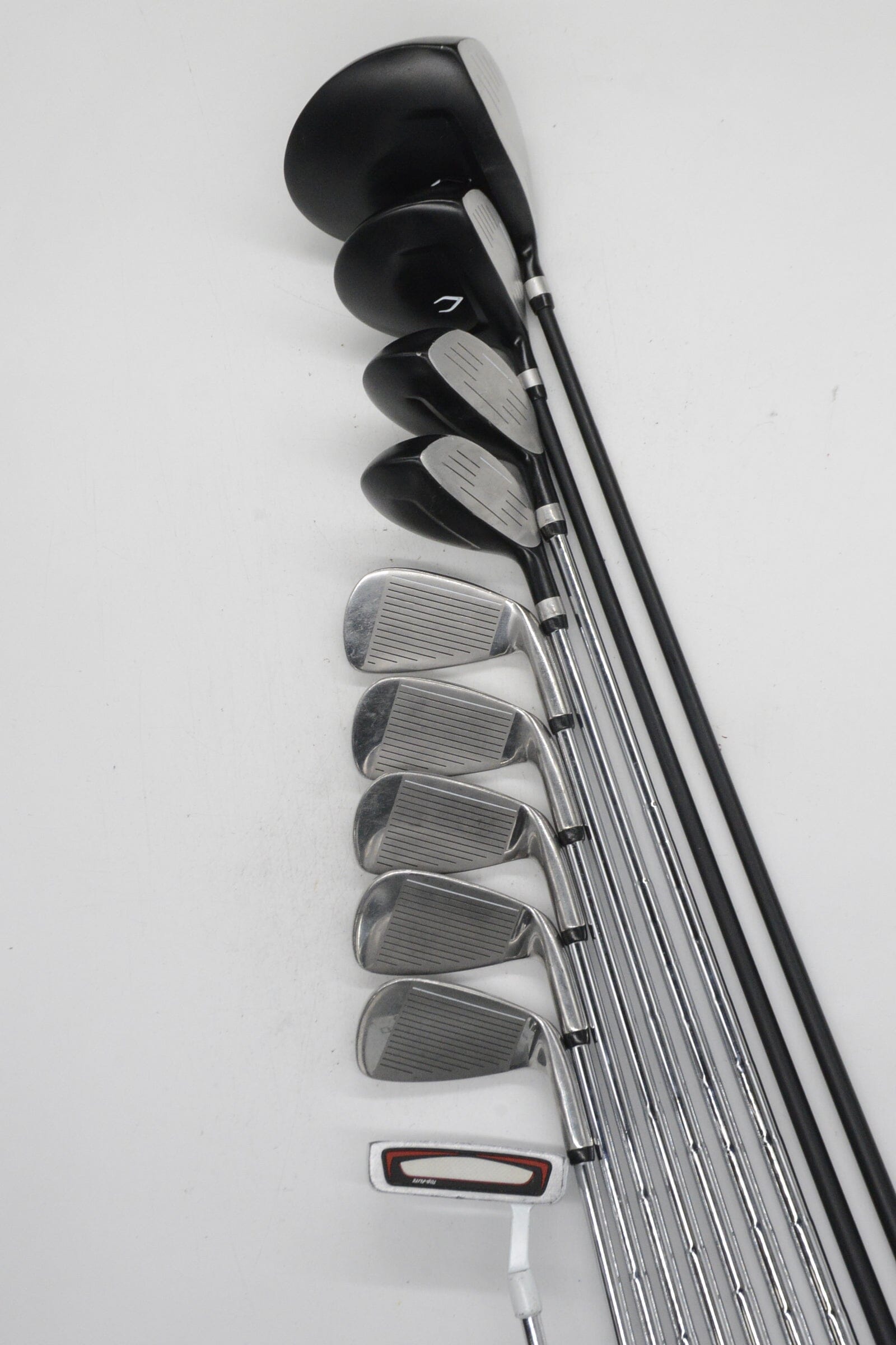 Lefty Top Flite Mixed Full Set R Flex Std Length Golf Clubs GolfRoots 