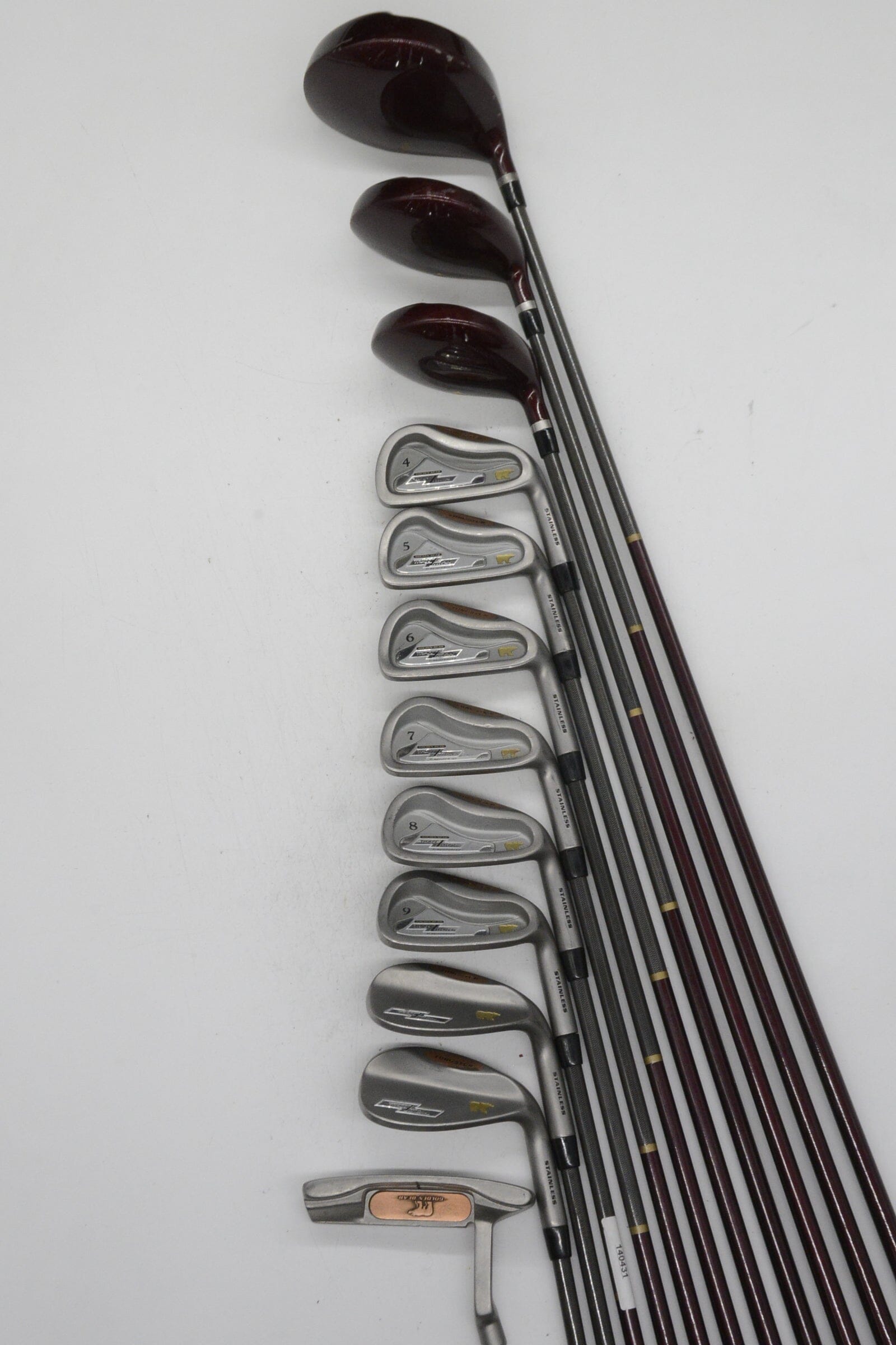 Golden Bear TranZition Mixed Full Set SR Flex -1.25" Golf Clubs GolfRoots 