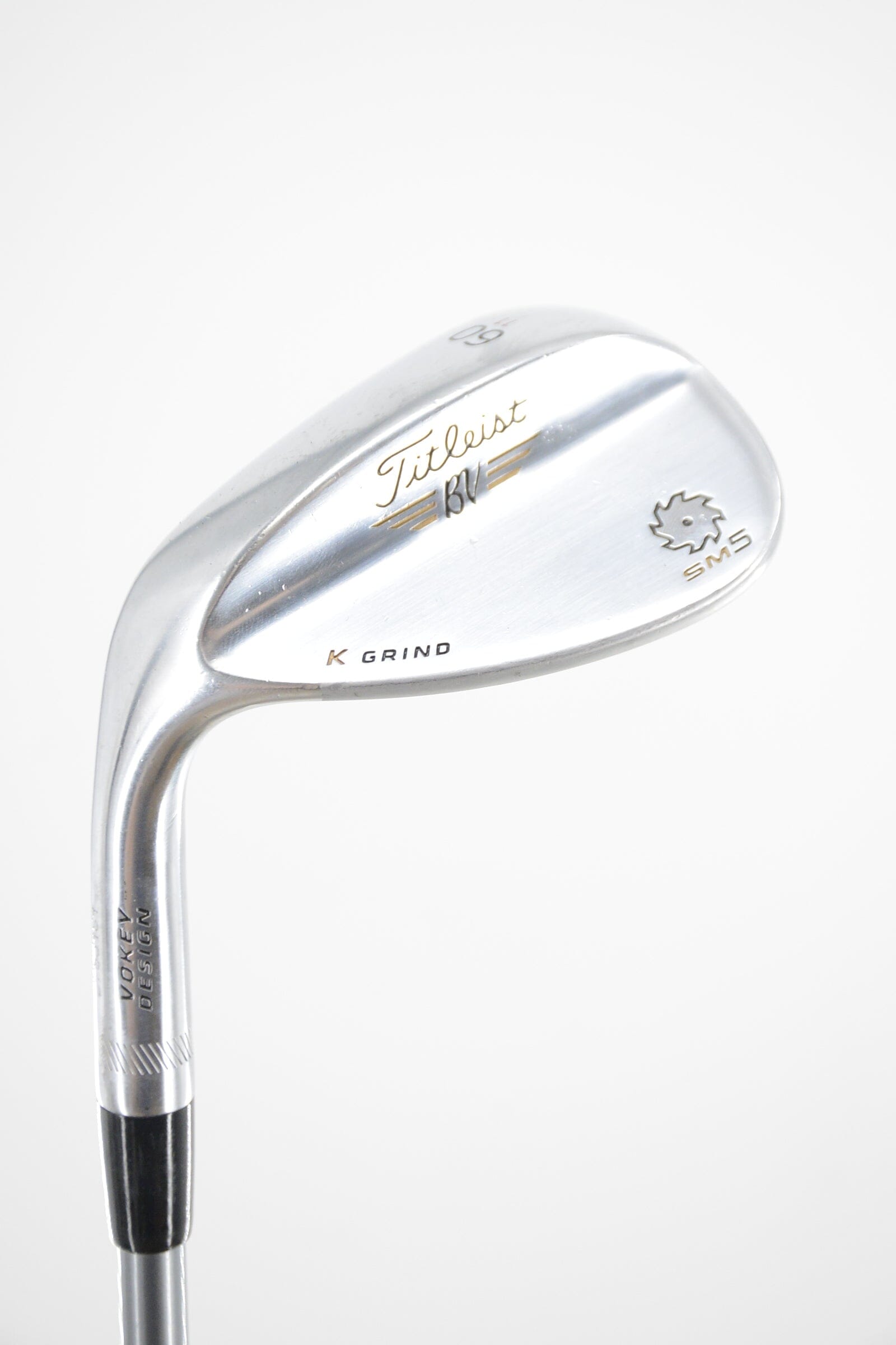 Women's Lefty Titleist Vokey SM5 Tour Chrome 60 Degree Wedge W Flex 33.75" Golf Clubs GolfRoots 