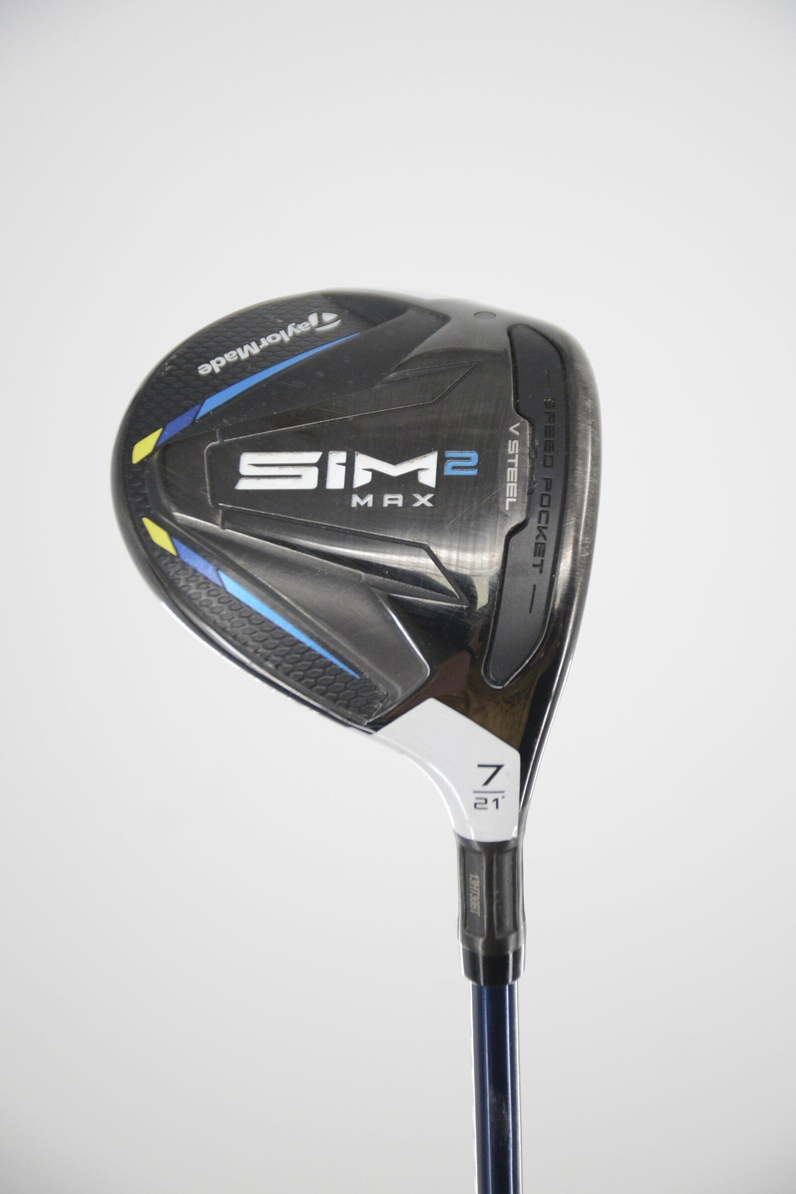 TaylorMade SIM2 Max Steel 7 Wood SR Flex 41.5" Golf Clubs GolfRoots 