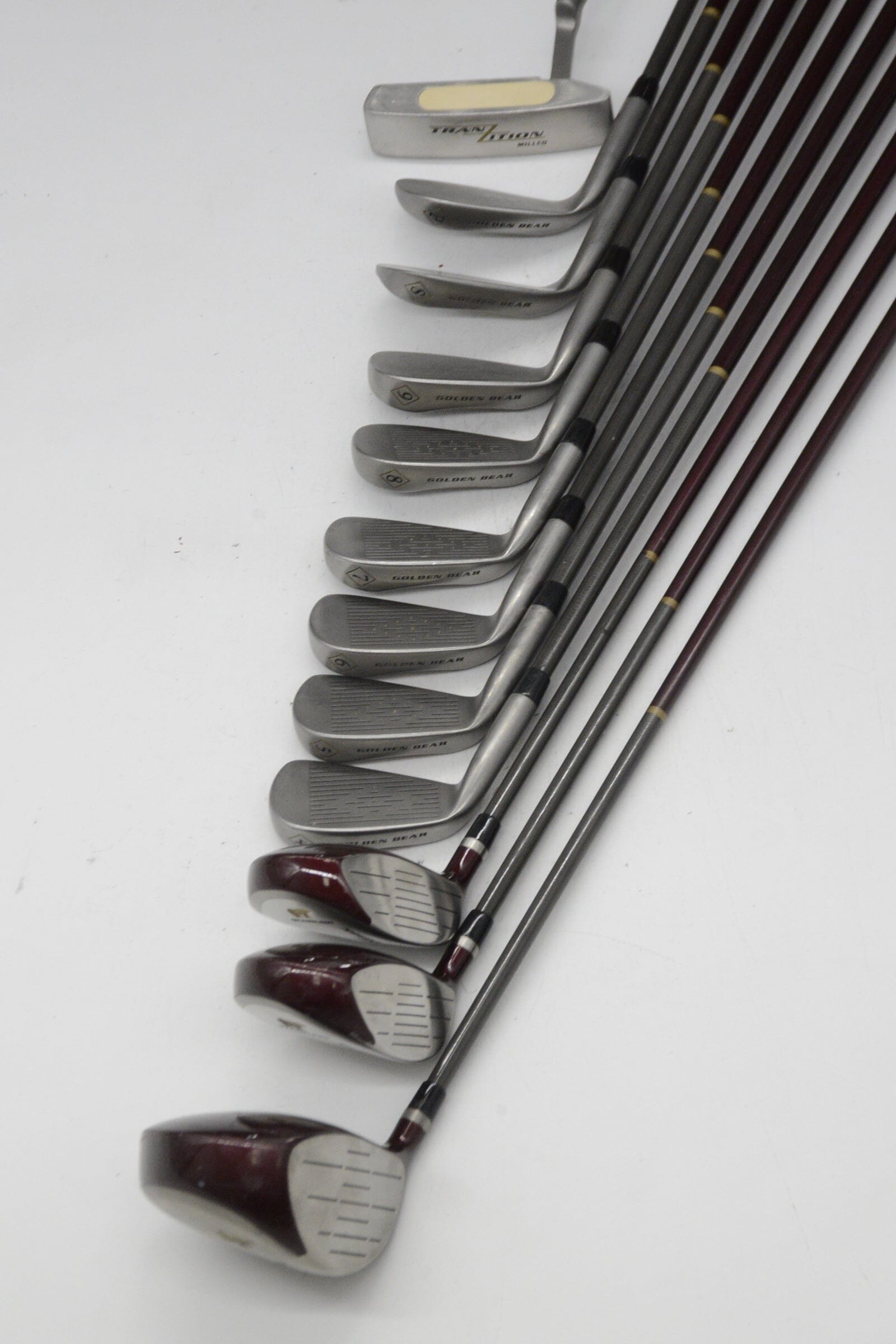 Golden Bear TranZition Mixed Full Set SR Flex -1.25" Golf Clubs GolfRoots 