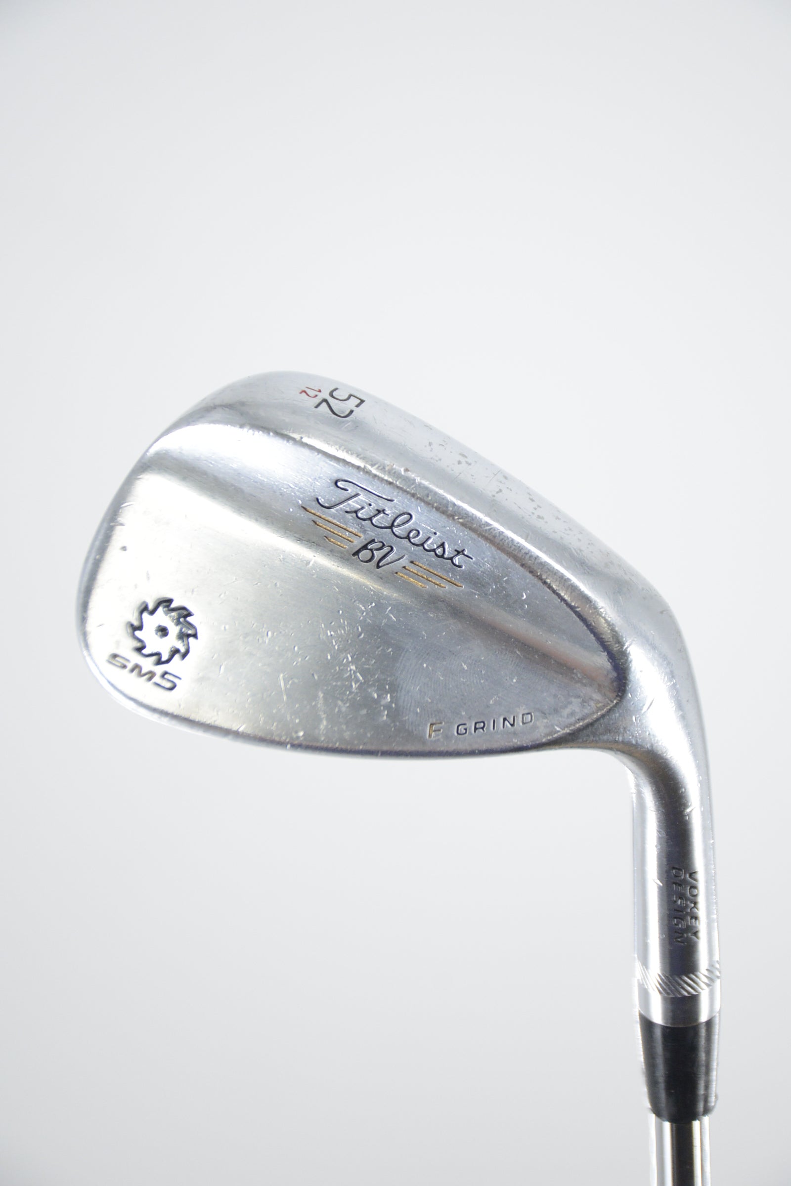 Titleist Vokey SM5 Tour Chrome 52 Degree Wedge Wedge Flex 35.25"
