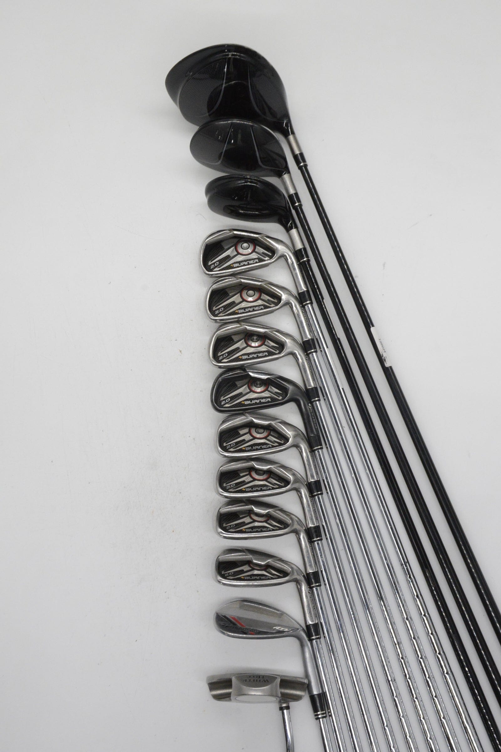 TaylorMade Burner 2.0 Mixed Full Set R Flex +0.75" Golf Clubs GolfRoots 