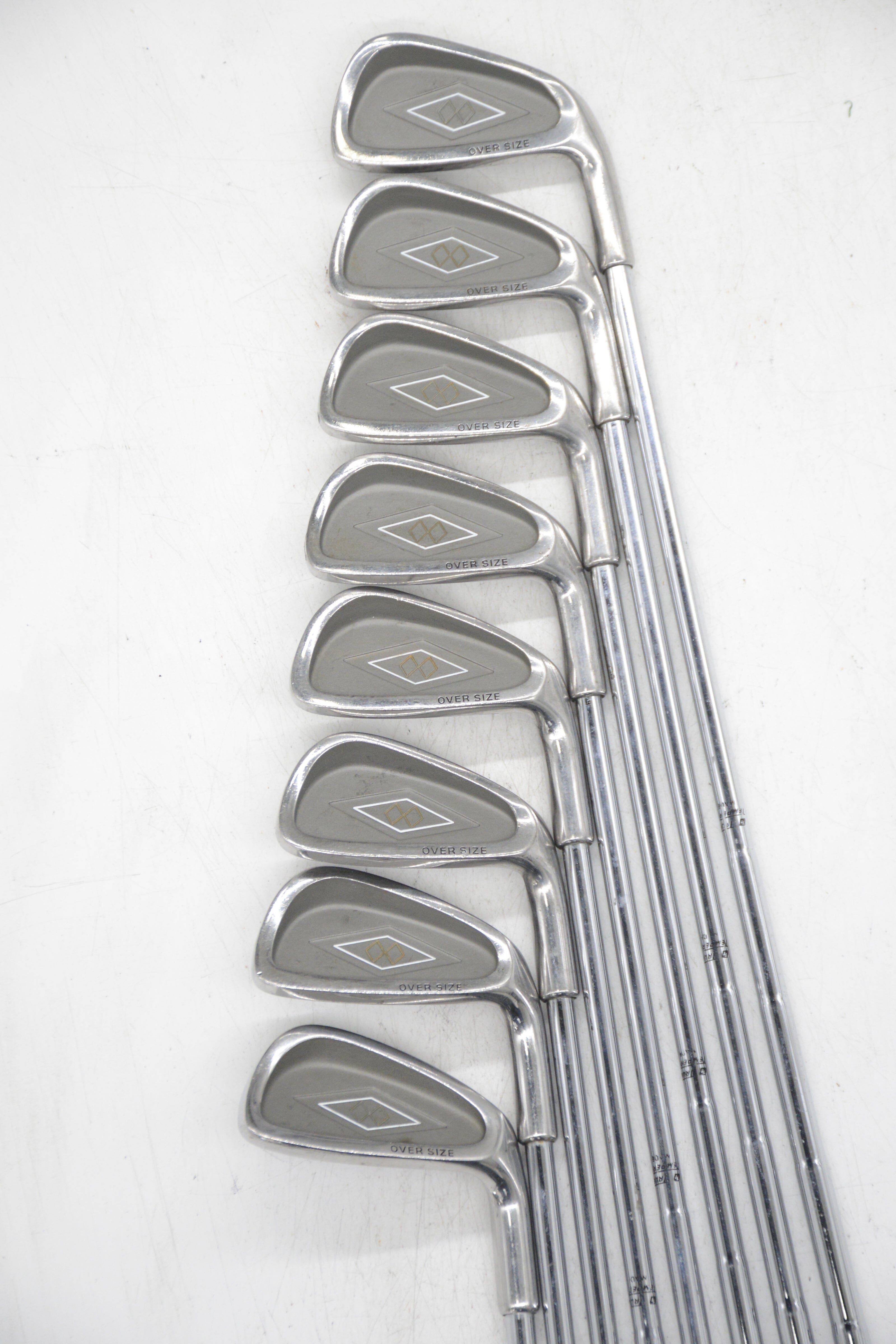 Double Diamond Oversize 3-PW Iron Set S Flex -0.25" Golf Clubs GolfRoots 