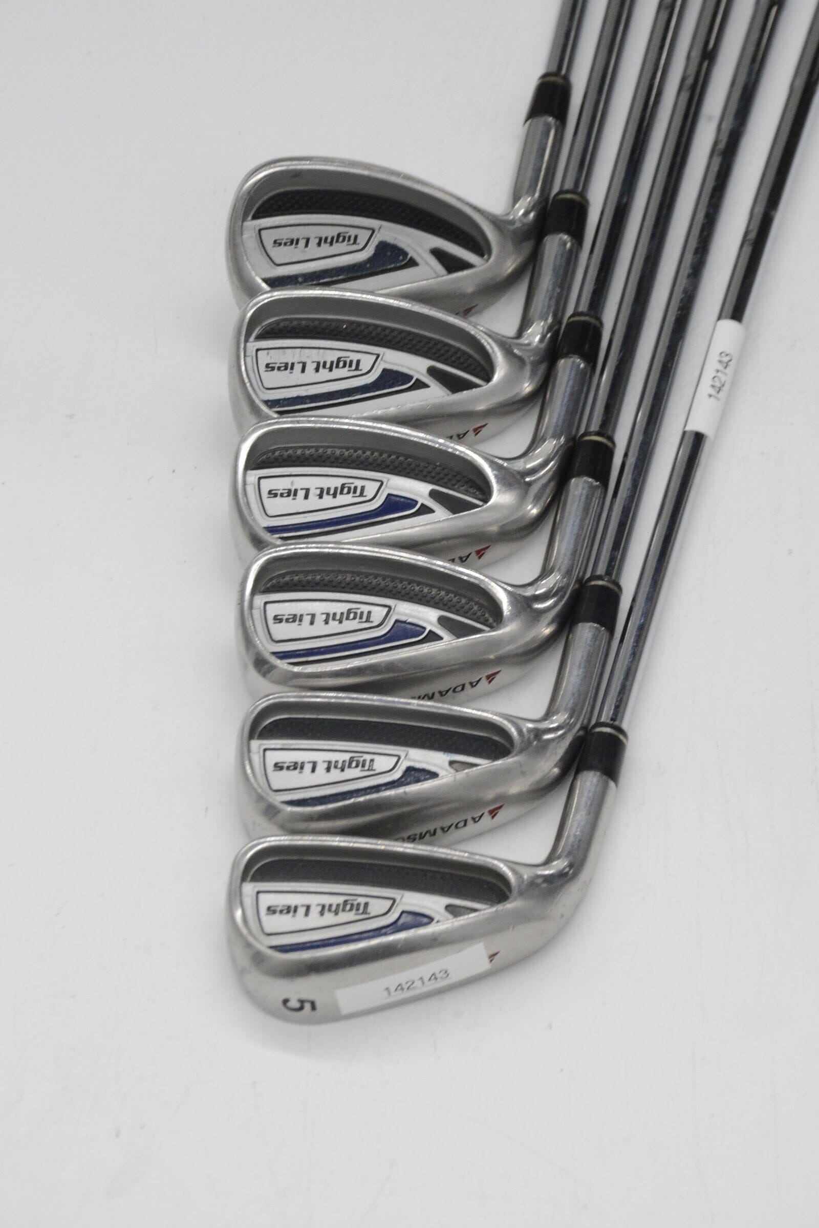 Lefty Adams Tight Lies GT 5-6, 8-PW, SW Iron Set Uniflex -0.25" Golf Clubs GolfRoots 