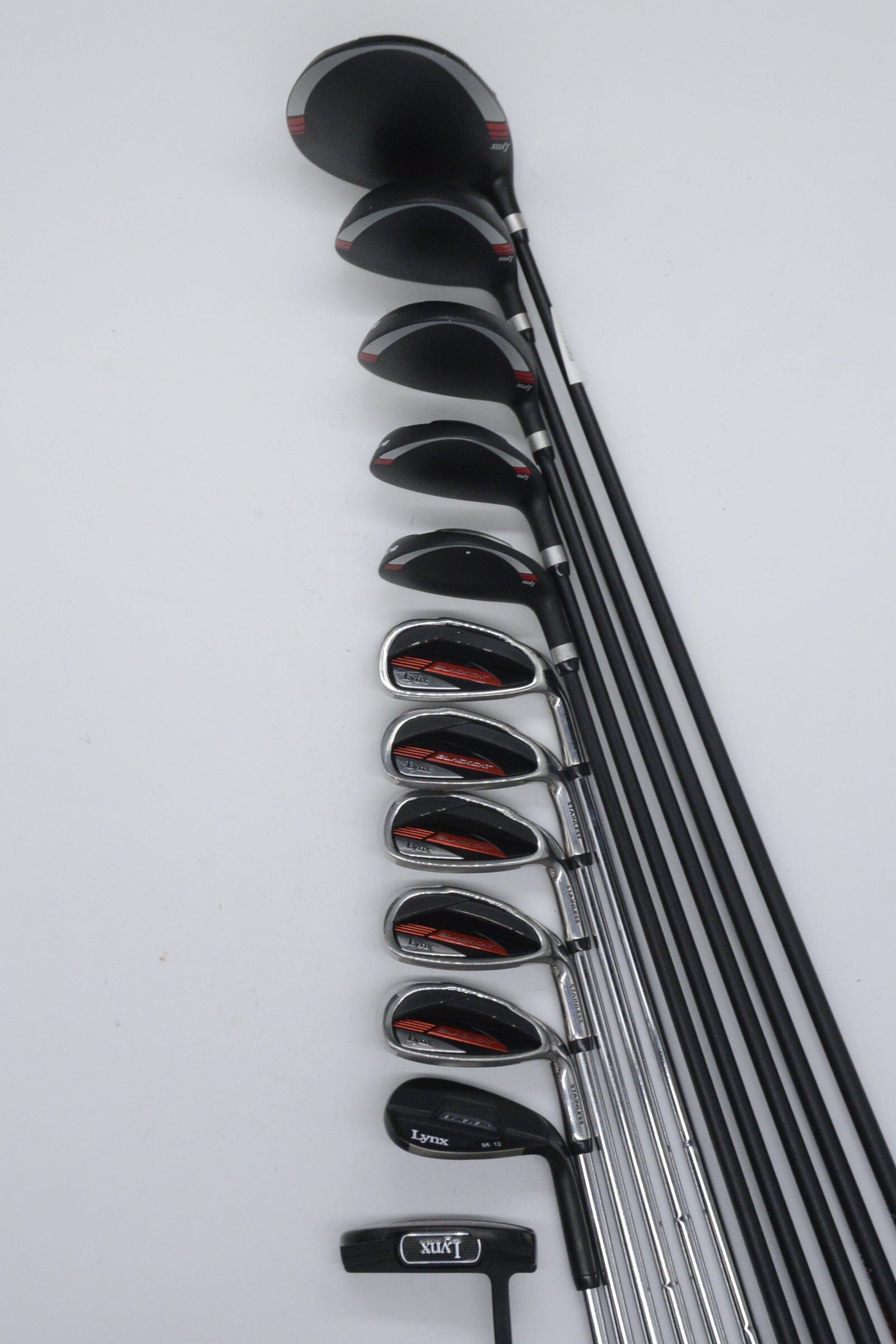 Lynx Black Cat Mixed Full Set R Flex +0.5"