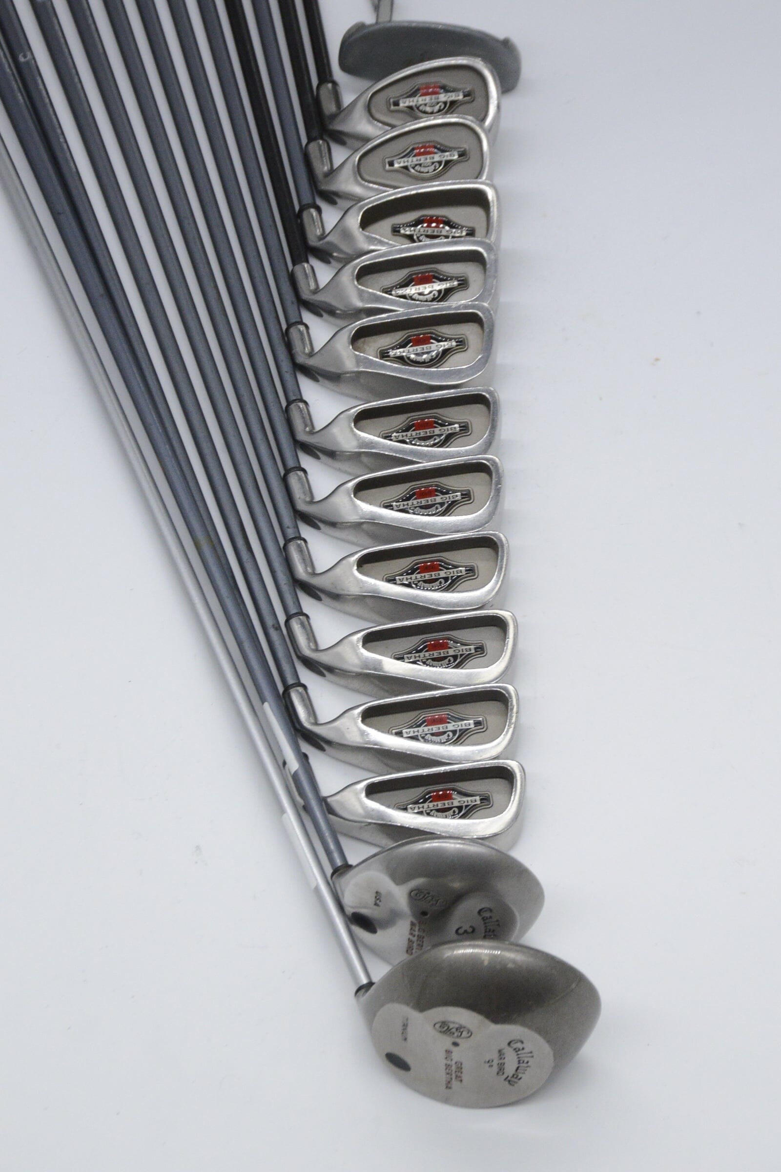 Callaway Big Bertha 1996 Mixed Full Set S Flex -0.5"