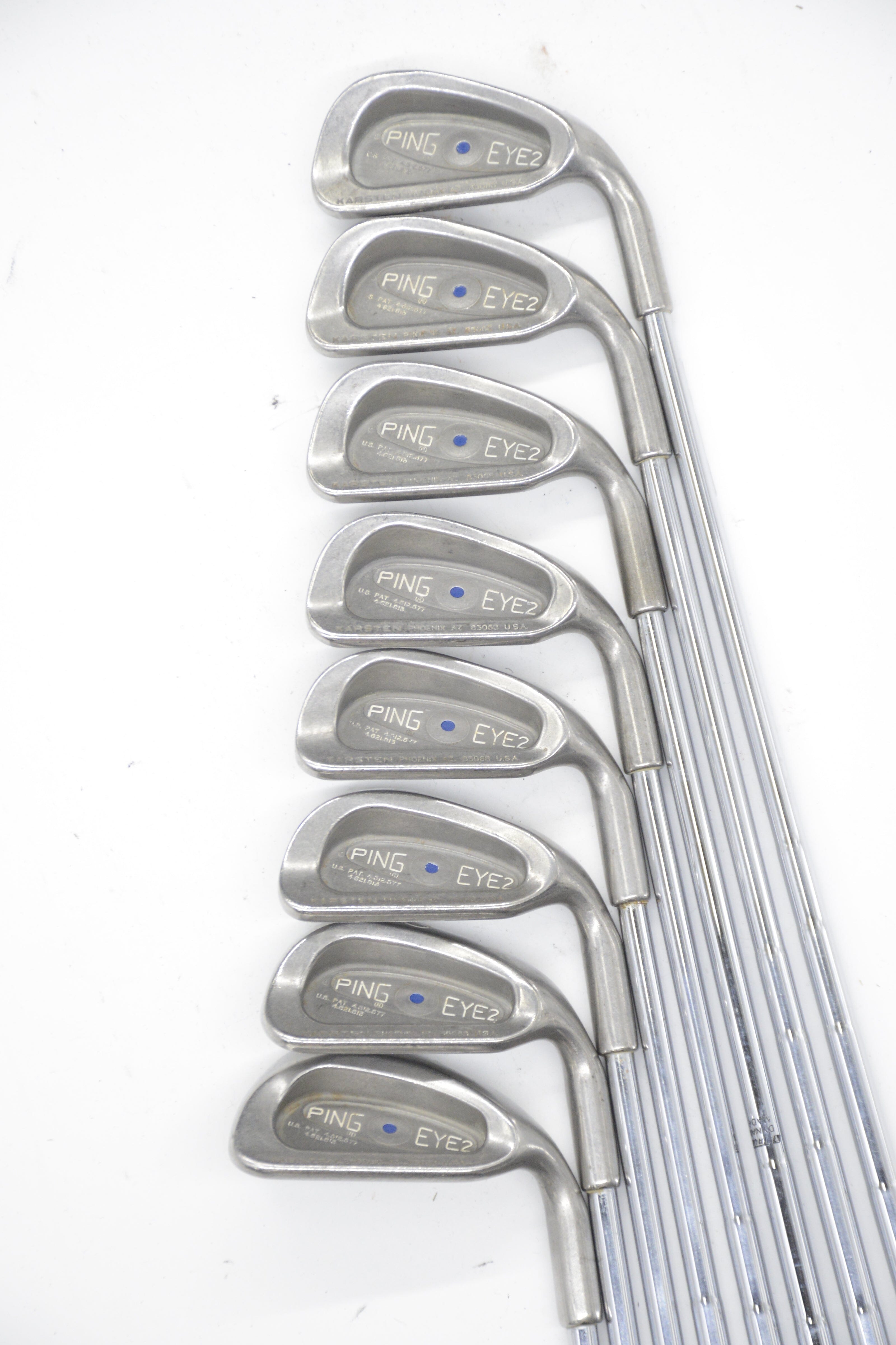 Ping Eye 2 3-PW Iron Set R Flex Std Length Golf Clubs GolfRoots 