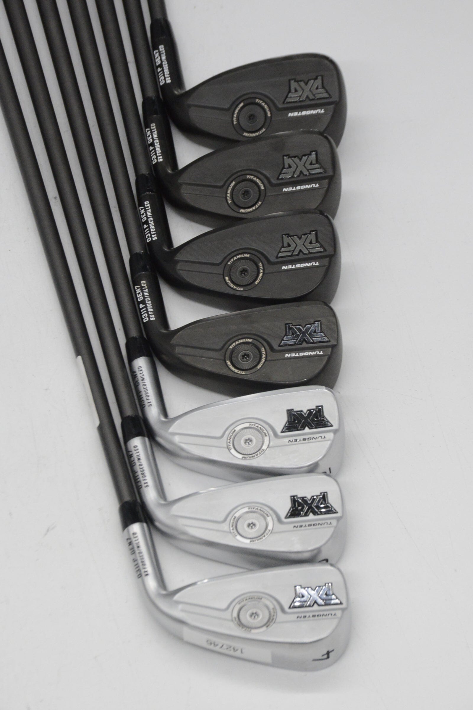 PXG 0311P Gen7 4-PW Iron Set S Flex -0.5" Golf Clubs GolfRoots 