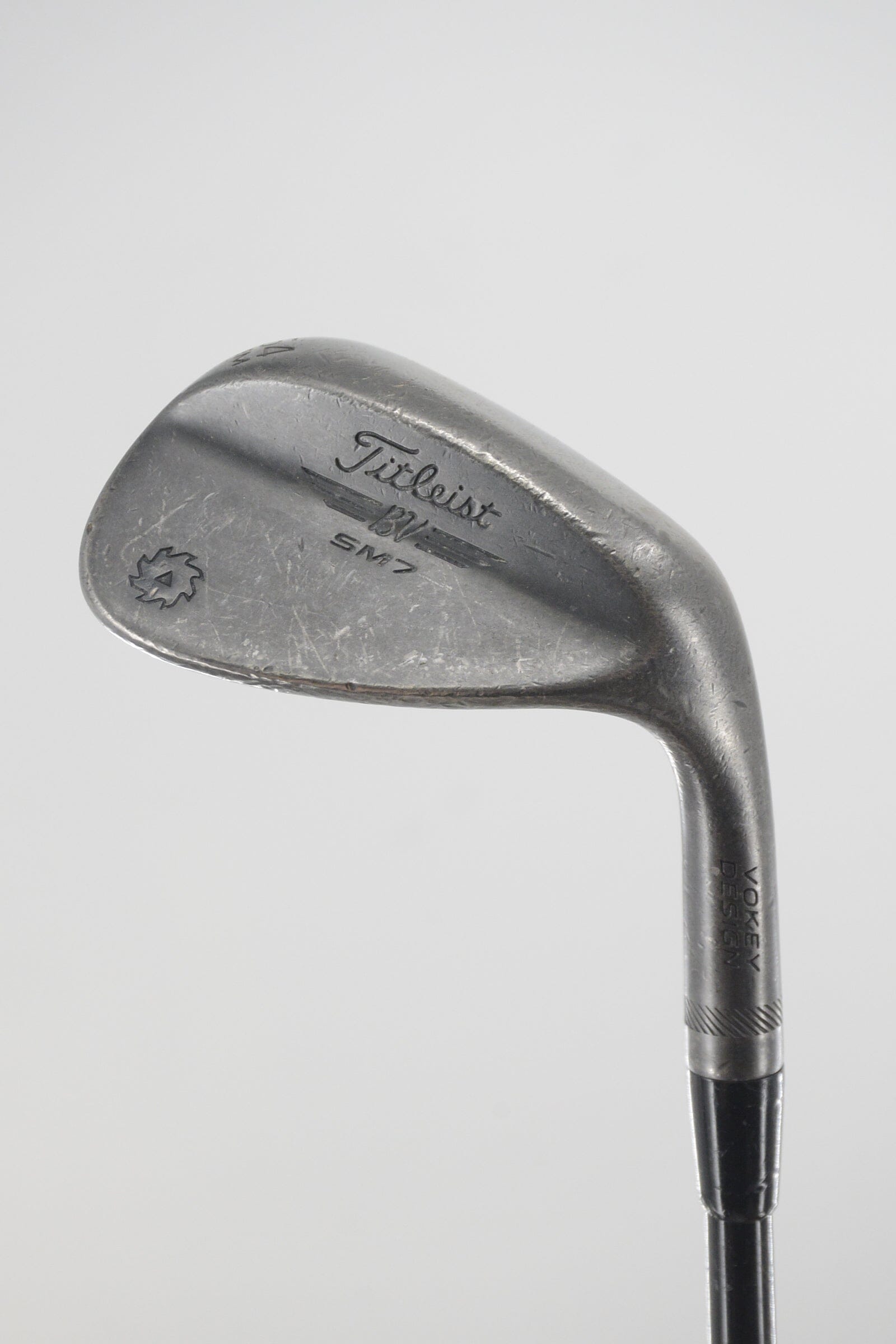 Titleist Vokey SM7 Jet Black 54 Degree Wedge R Flex 34.75" Golf Clubs GolfRoots 