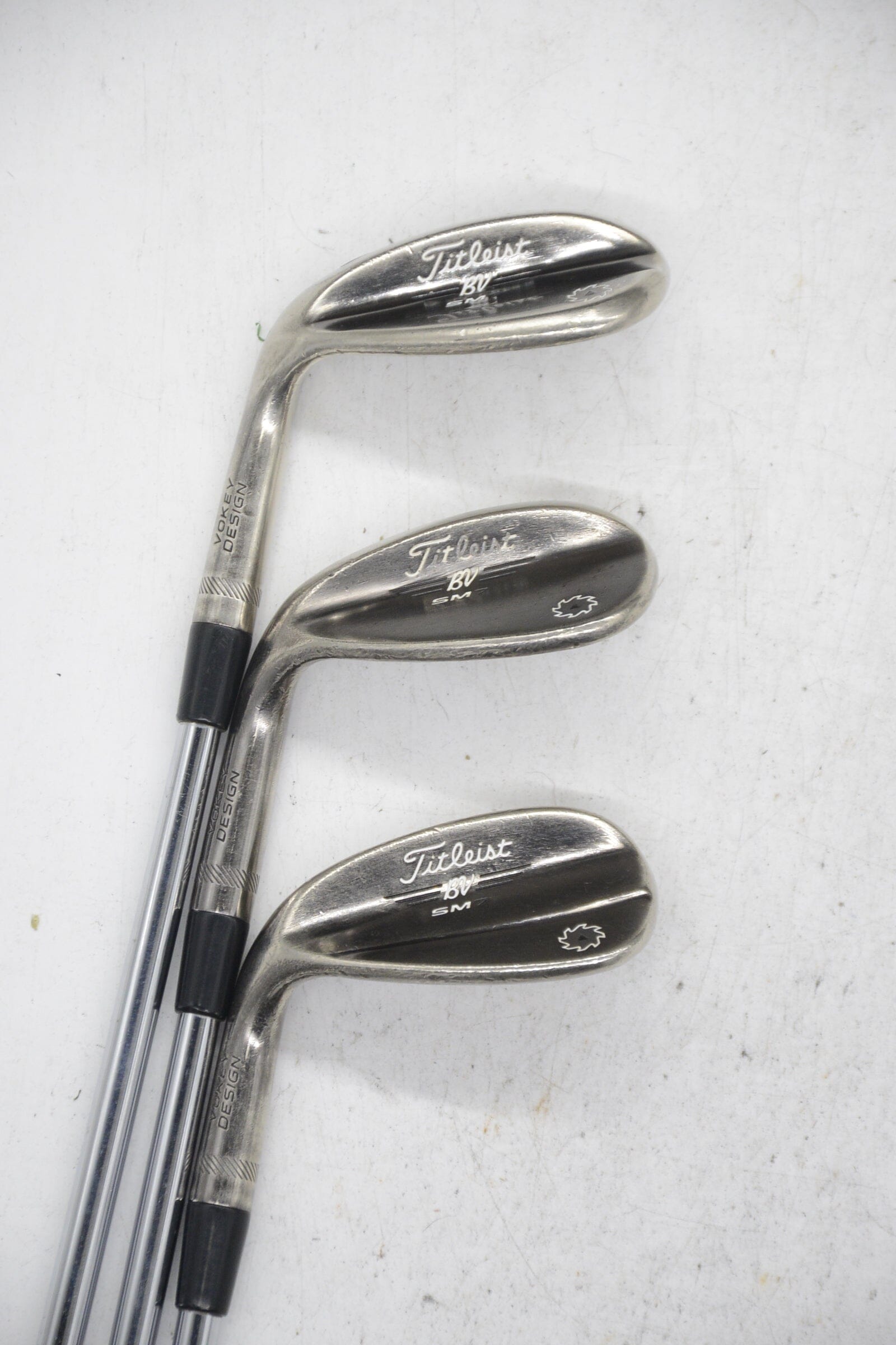 Lefty Titleist Vokey SM7 Brushed Steel 50, 54, 58 Degree Wedge Set S F