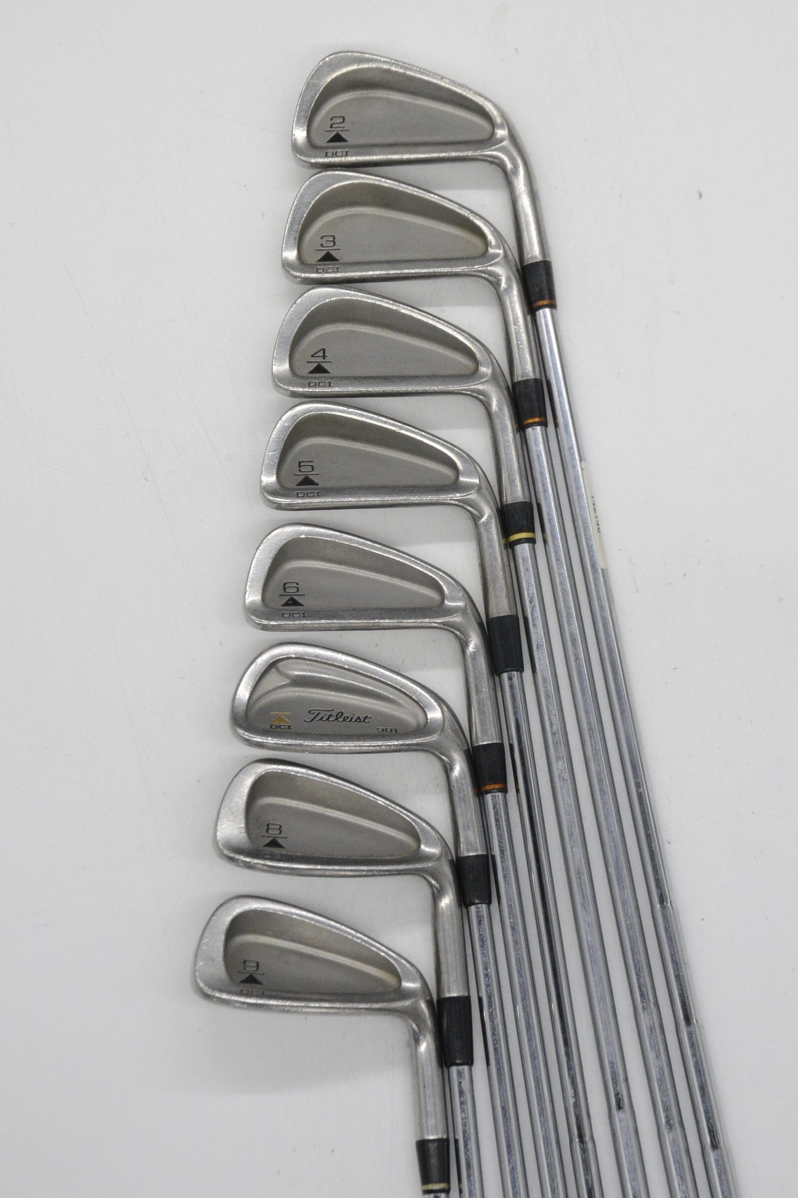 Titleist DCI Black 2-9 Iron Set S Flex Std Length Golf Clubs GolfRoots 
