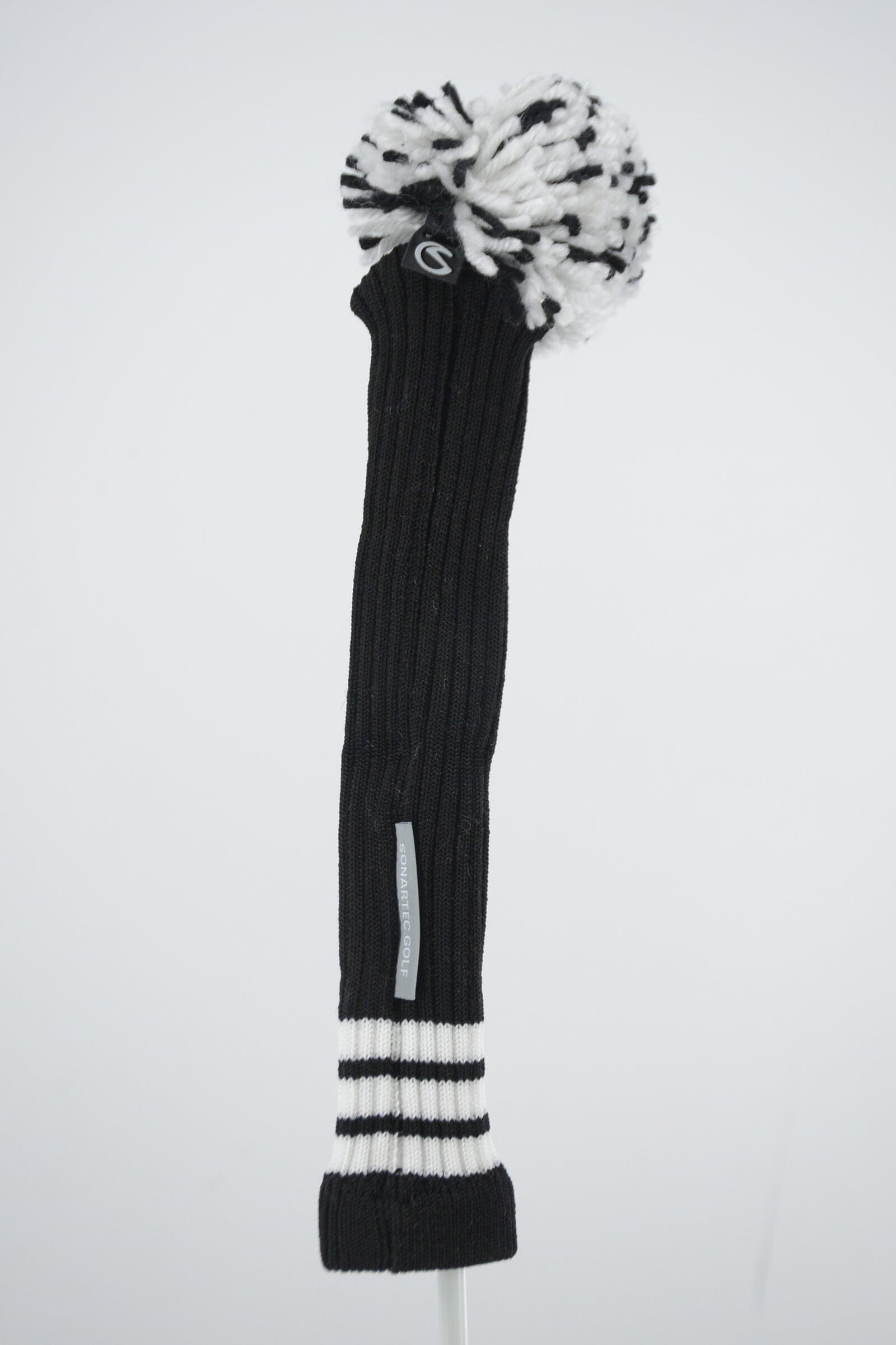 Sonartec Black Poof Iron Headcover Golf Clubs GolfRoots 