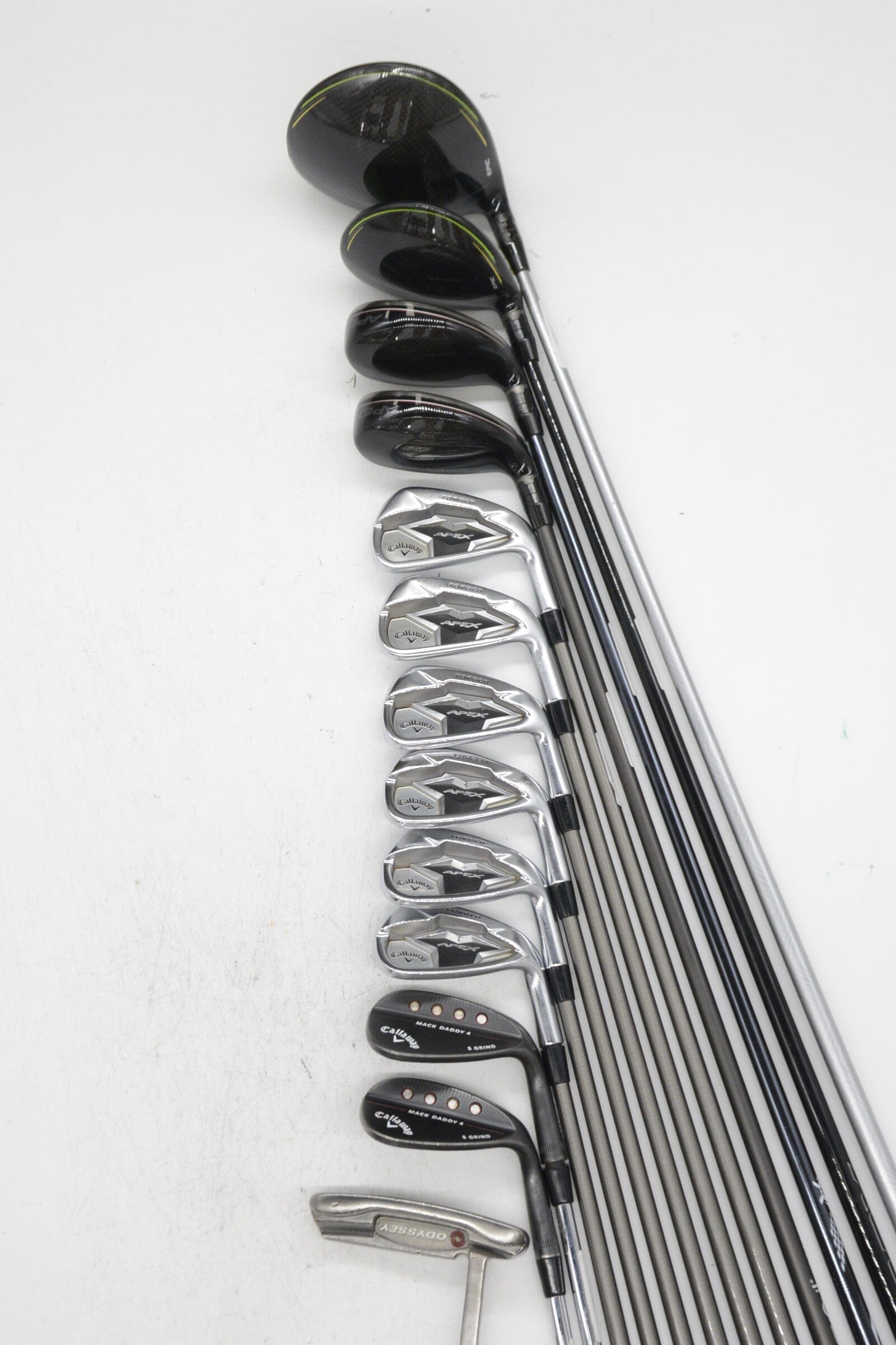 Callaway Apex 19 Mixed Full Set R Flex -0.25" Golf Clubs GolfRoots 