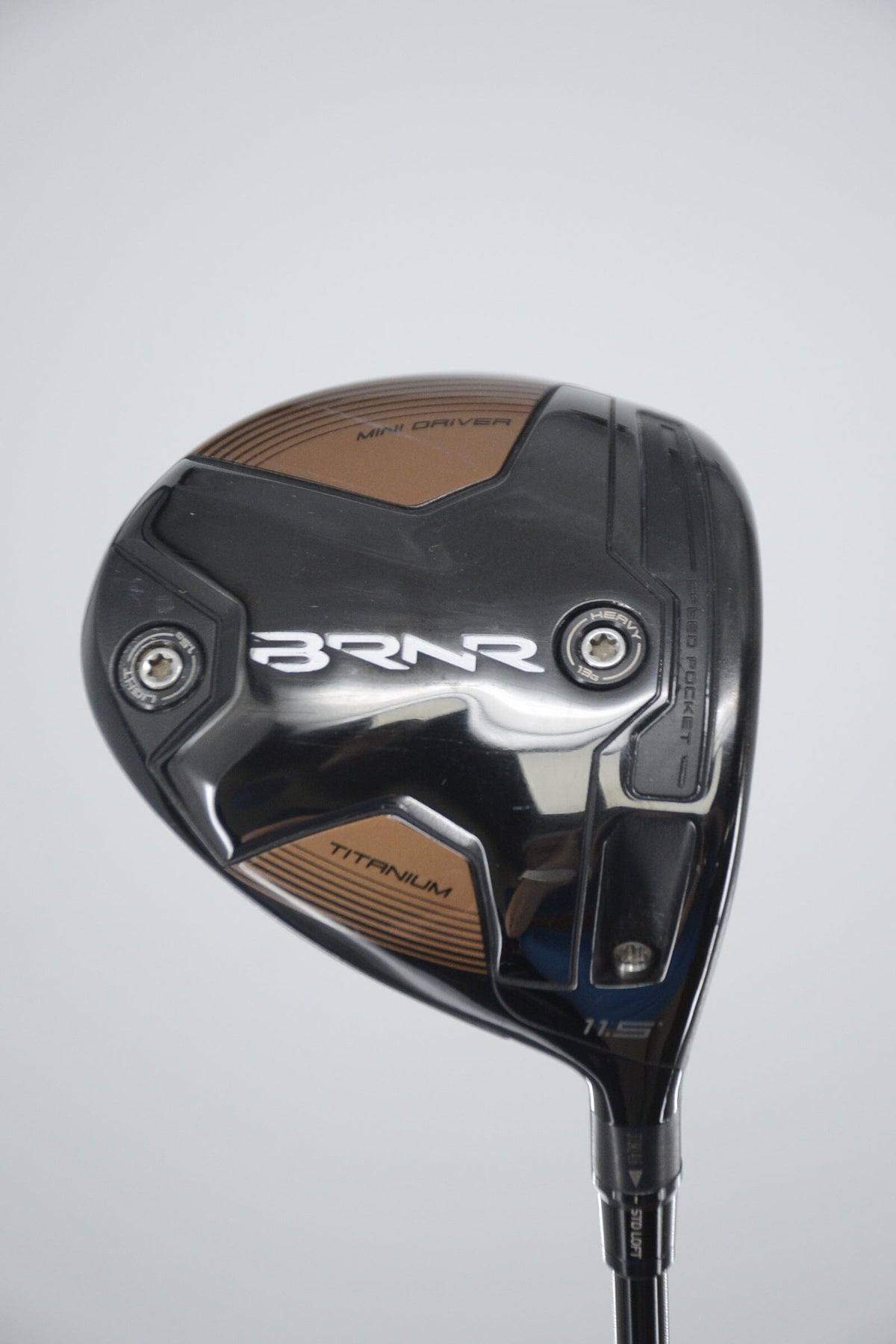 TaylorMade BRNR Mini 11.5 Degree Driver S Flex 43.5