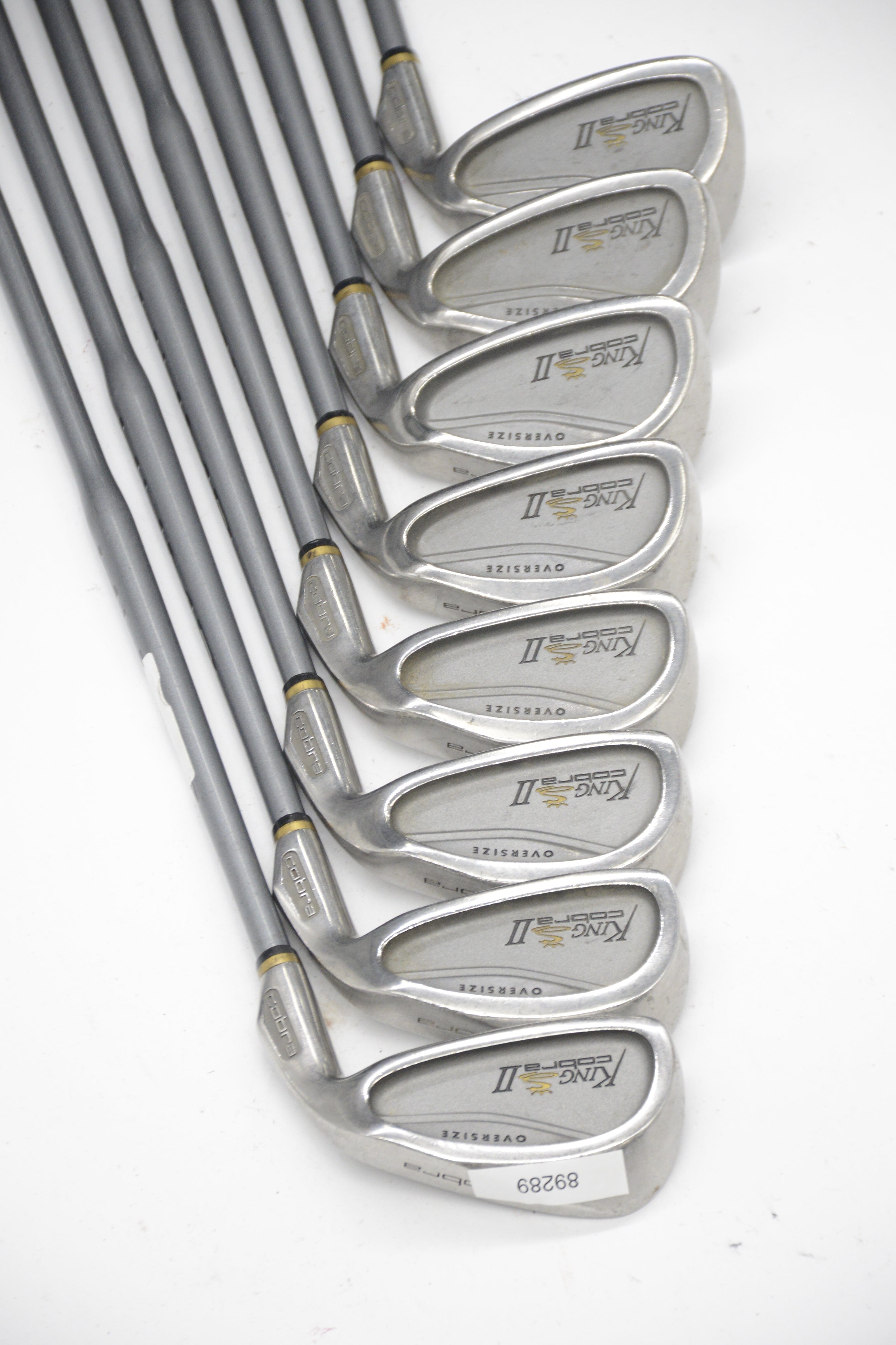 Cobra King Cobra 2 Oversize 3-PW Iron Set R Flex -0.25" Golf Clubs GolfRoots 